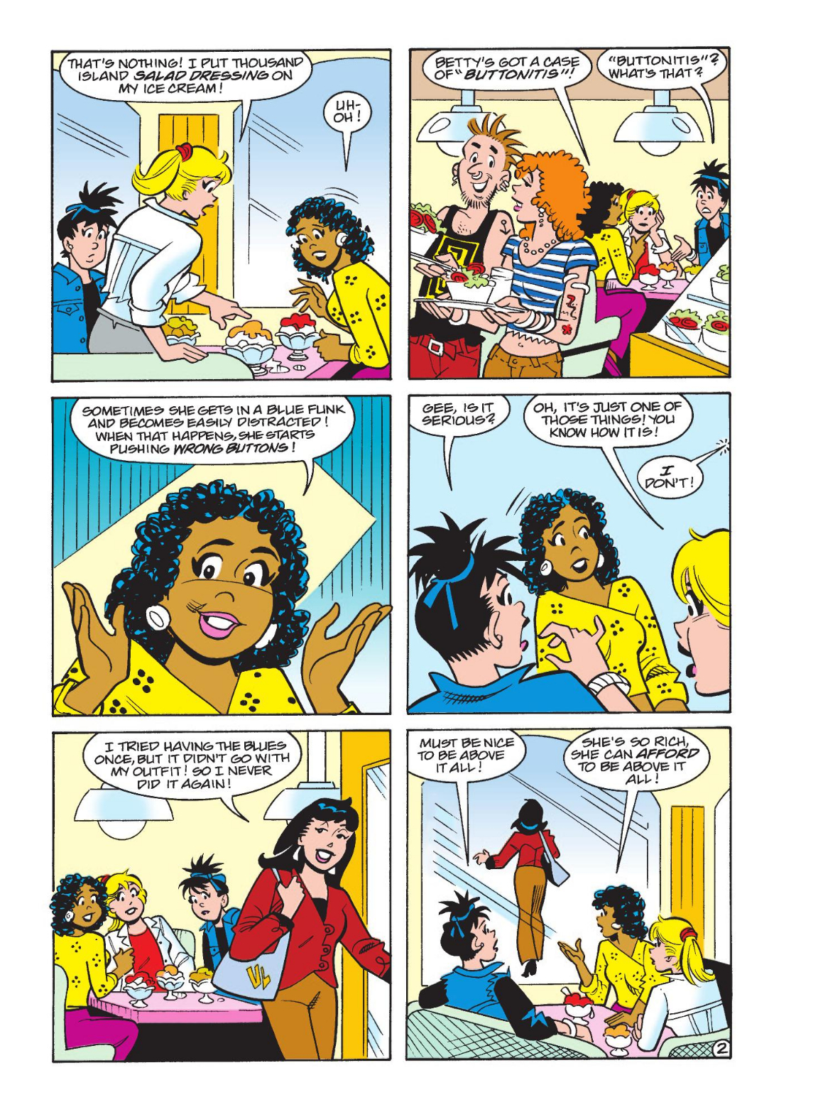 Read online World of Betty & Veronica Digest comic -  Issue #18 - 19