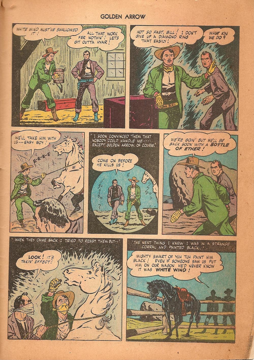 Read online Golden Arrow comic -  Issue #5 - 45