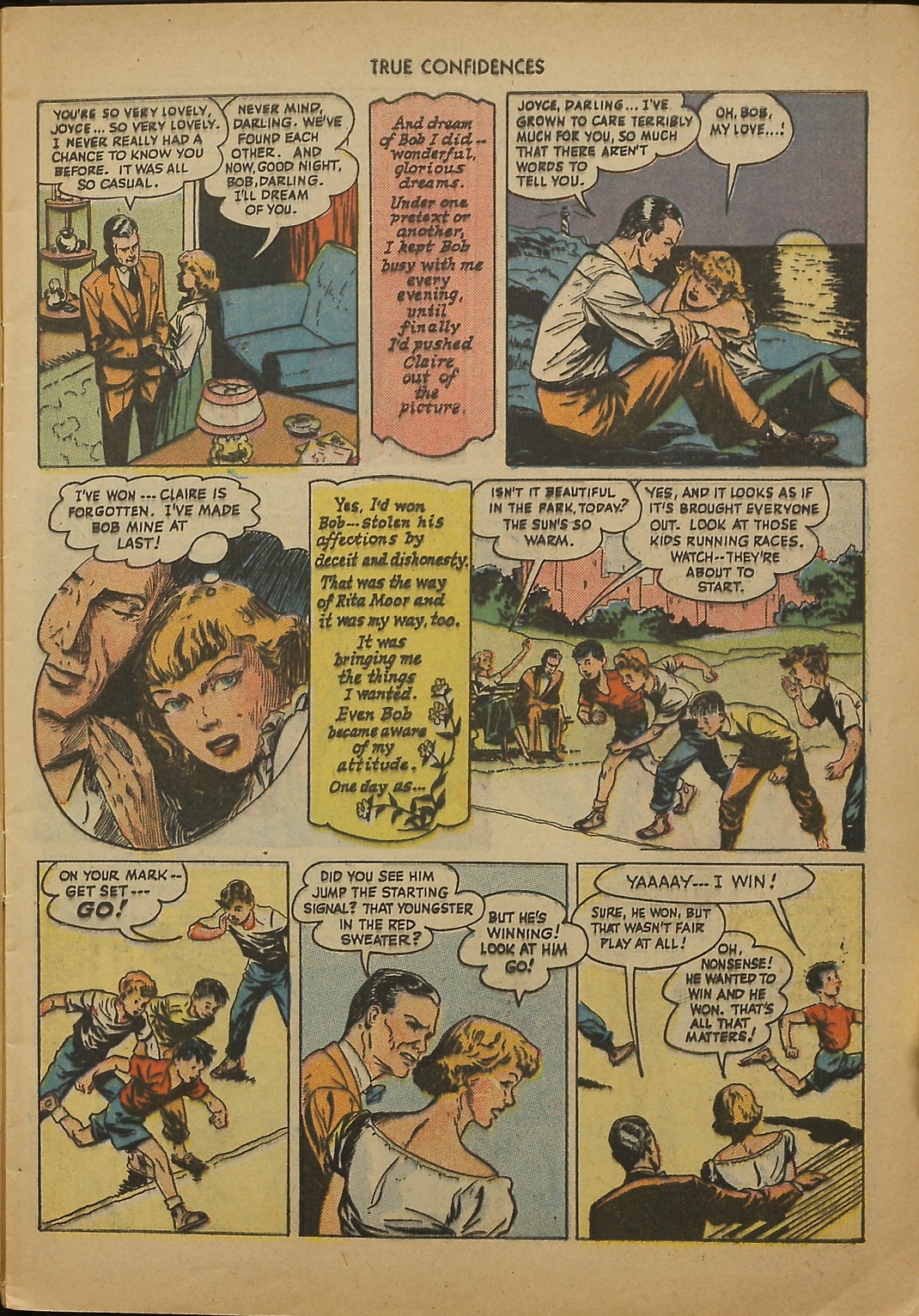 Read online True Confidences comic -  Issue #1 - 9