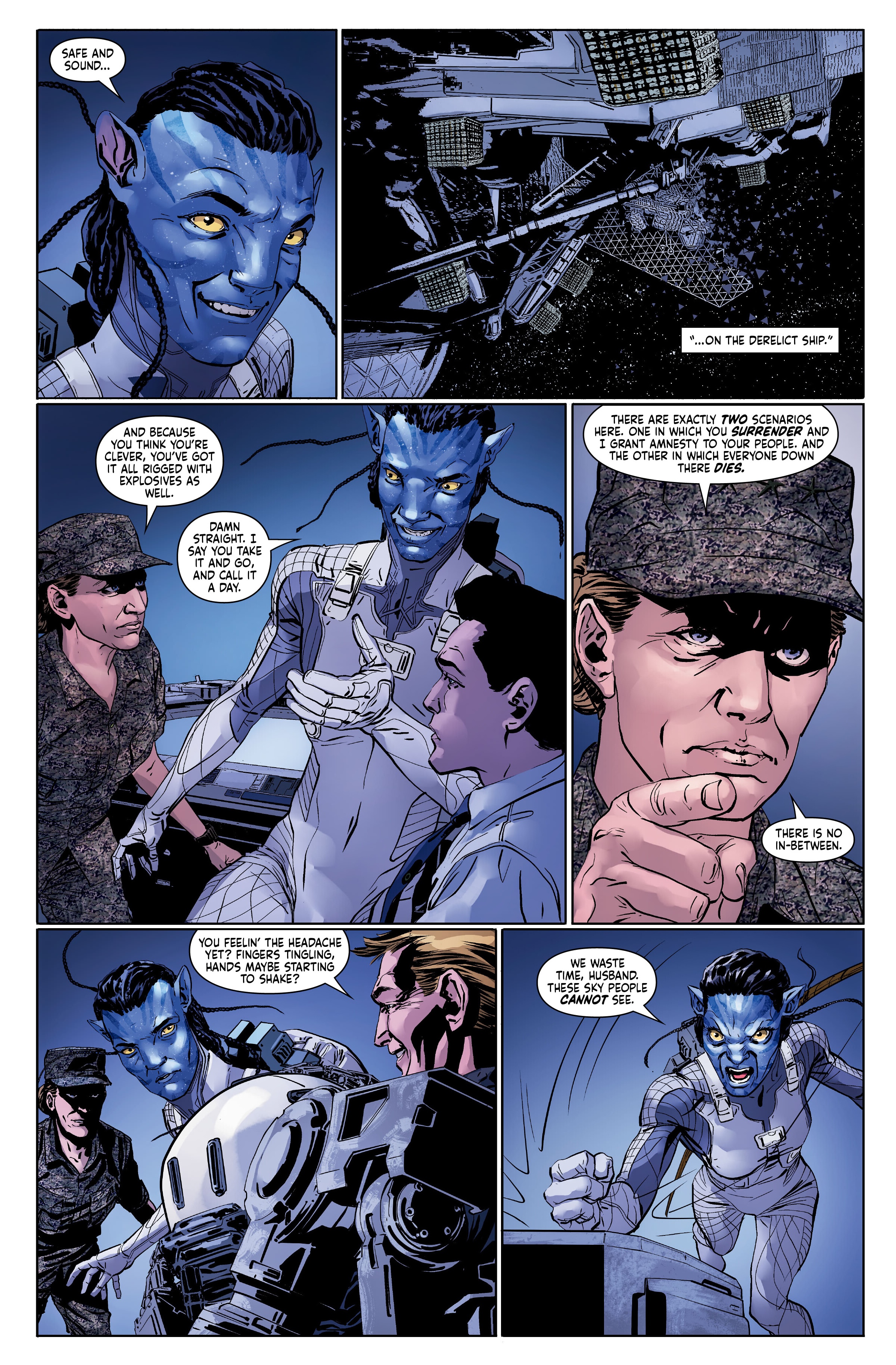 Read online Avatar: The High Ground comic -  Issue # _Library Edition (Part 2) - 25