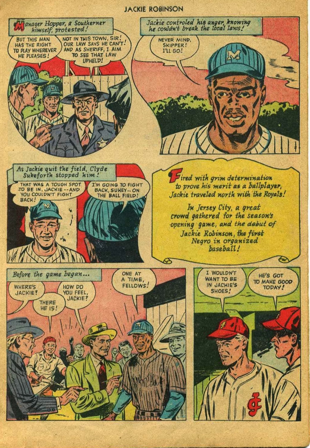 Read online Jackie Robinson comic -  Issue #3 - 9