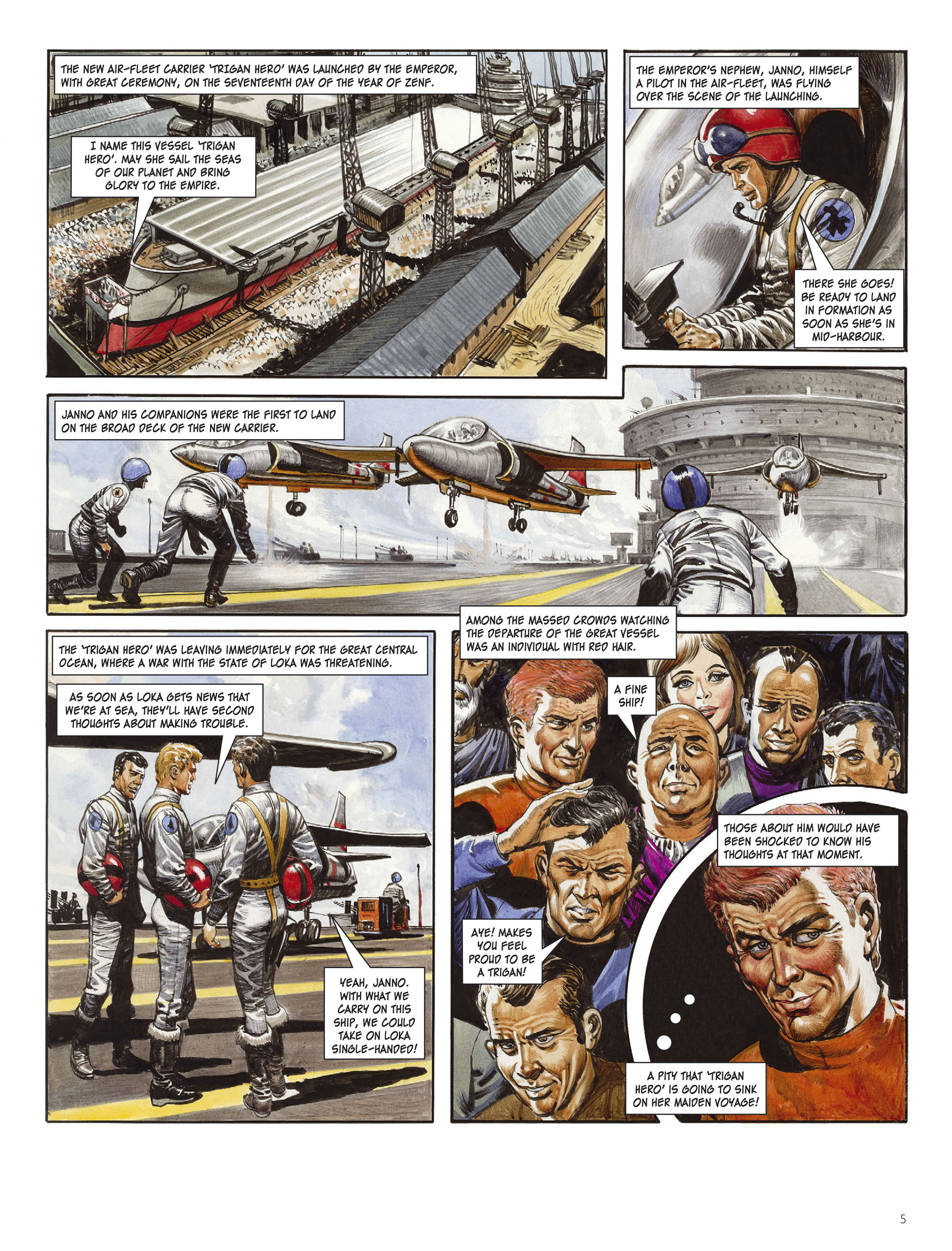 Read online The Rise and Fall of the Trigan Empire comic -  Issue # TPB 5 (Part 1) - 5