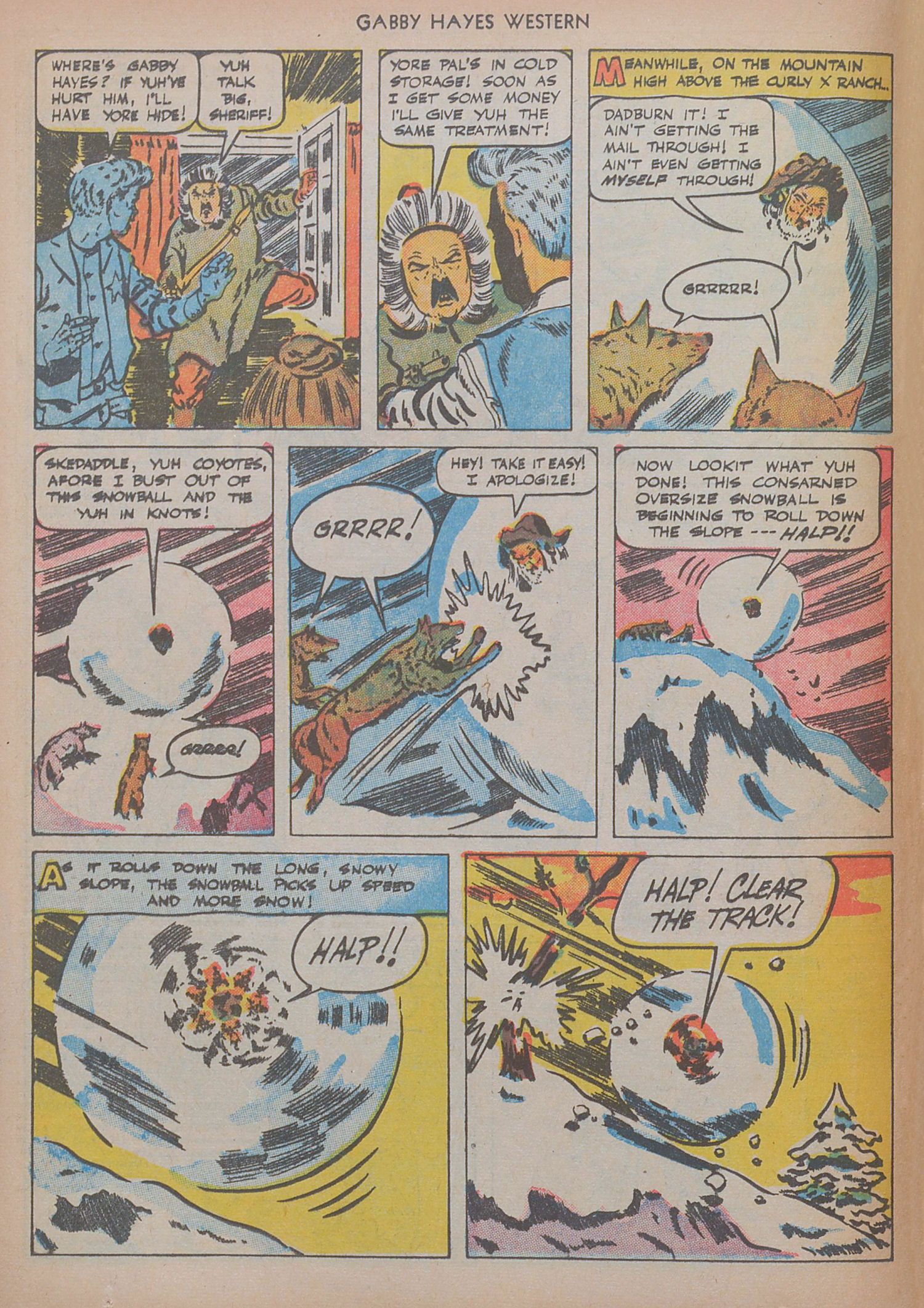 Read online Gabby Hayes Western comic -  Issue #14 - 12