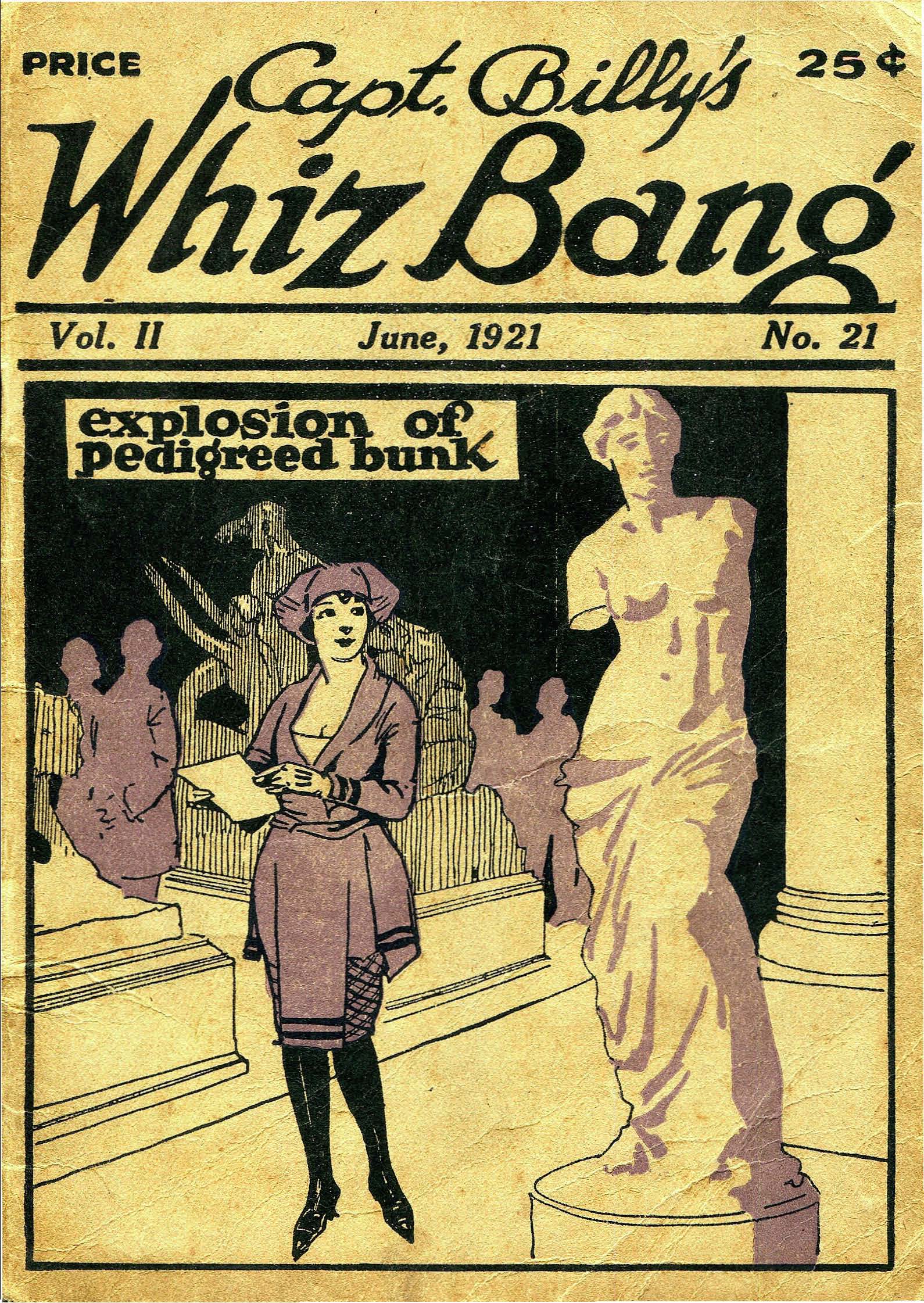 Read online Captain Billy's Whiz Bang comic -  Issue #21 - 1