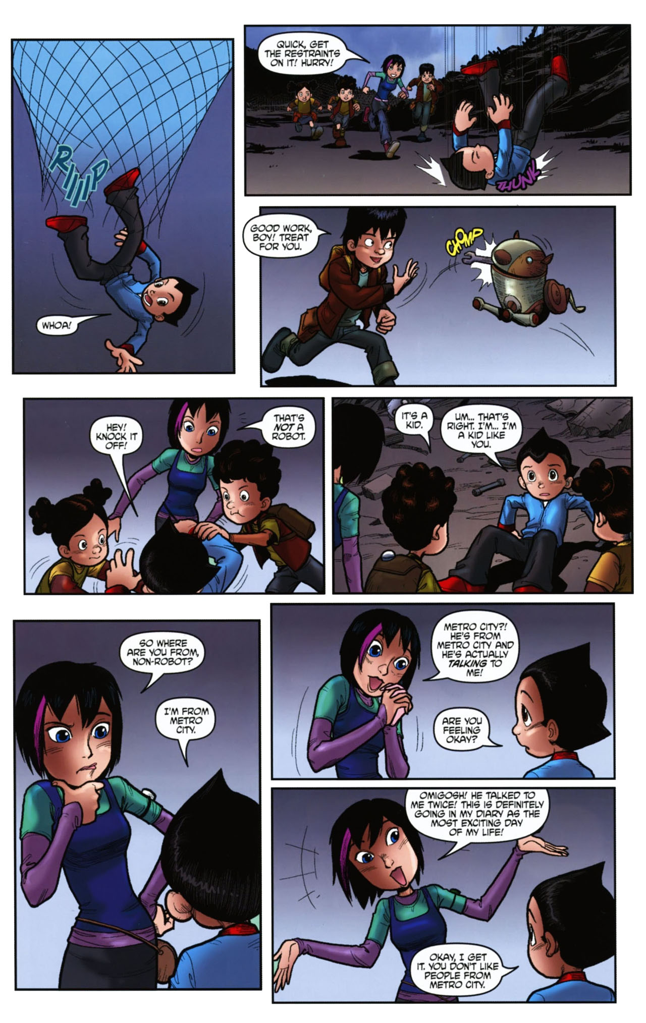 Read online Astro Boy: The Movie: Official Movie Adaptation comic -  Issue #2 - 14