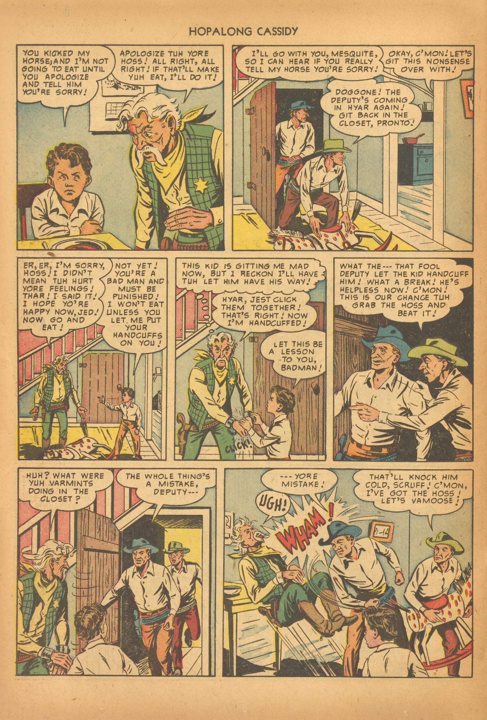 Read online Hopalong Cassidy comic -  Issue #43 - 30