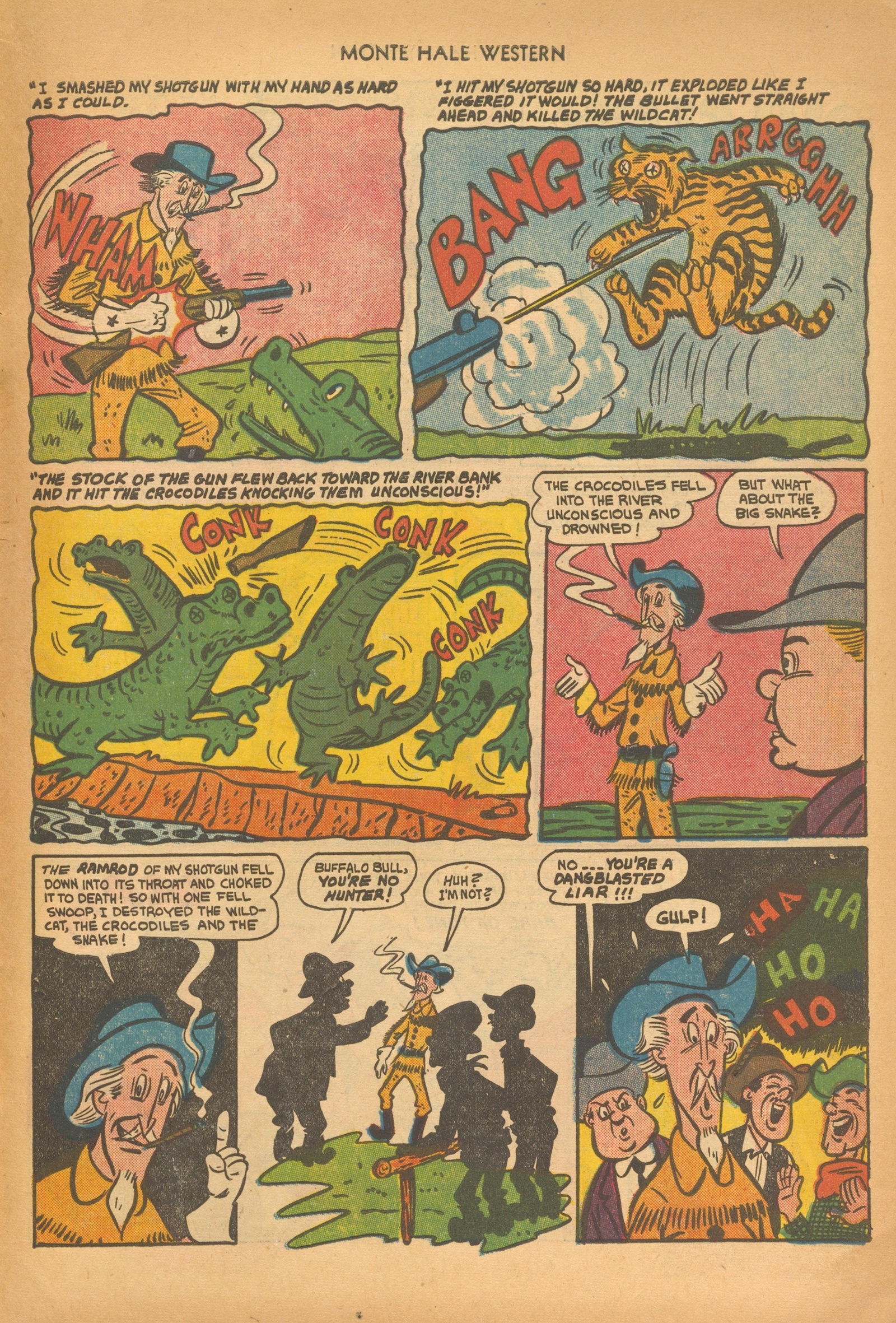 Read online Monte Hale Western comic -  Issue #76 - 27