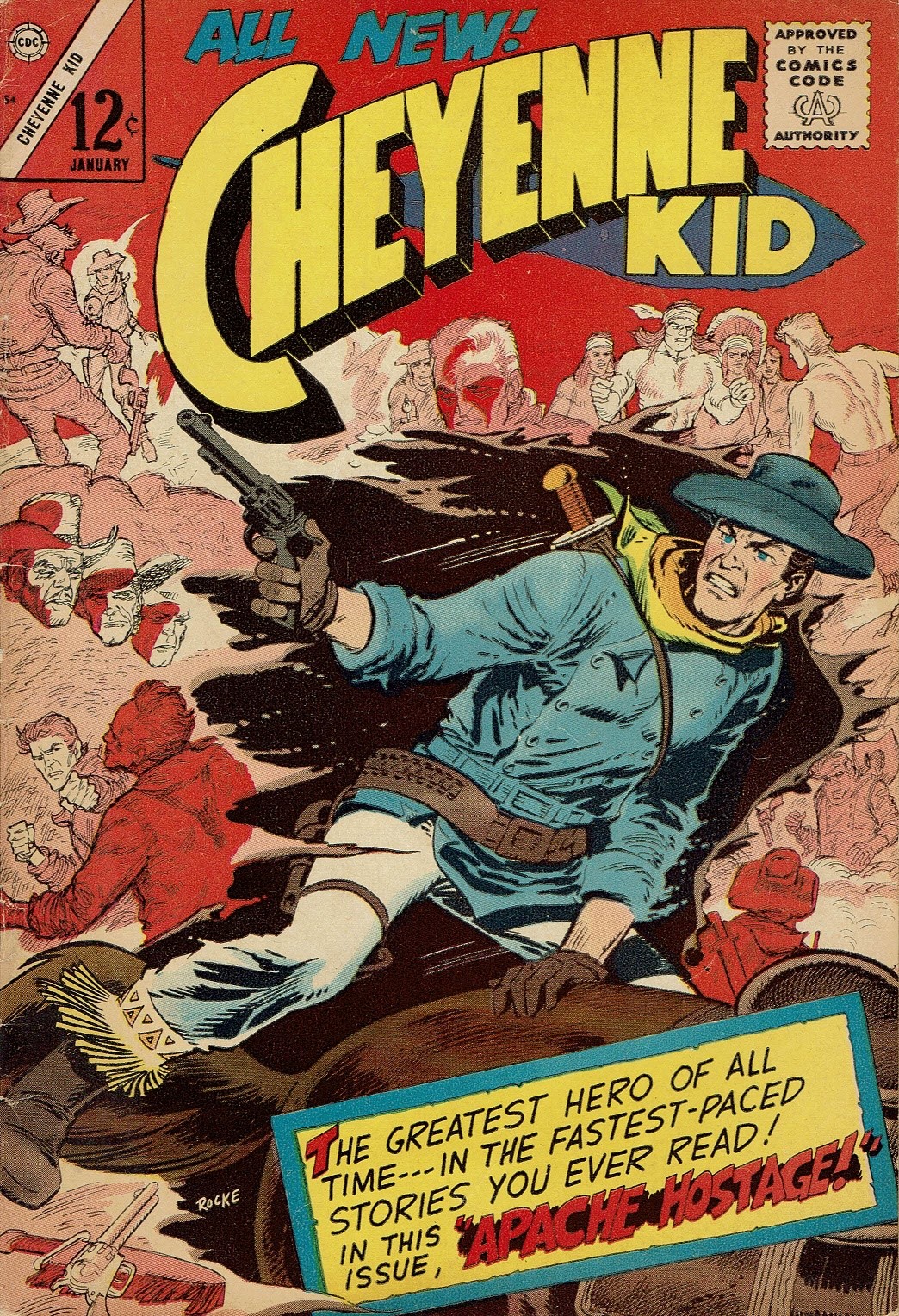 Read online Cheyenne Kid comic -  Issue #54 - 1