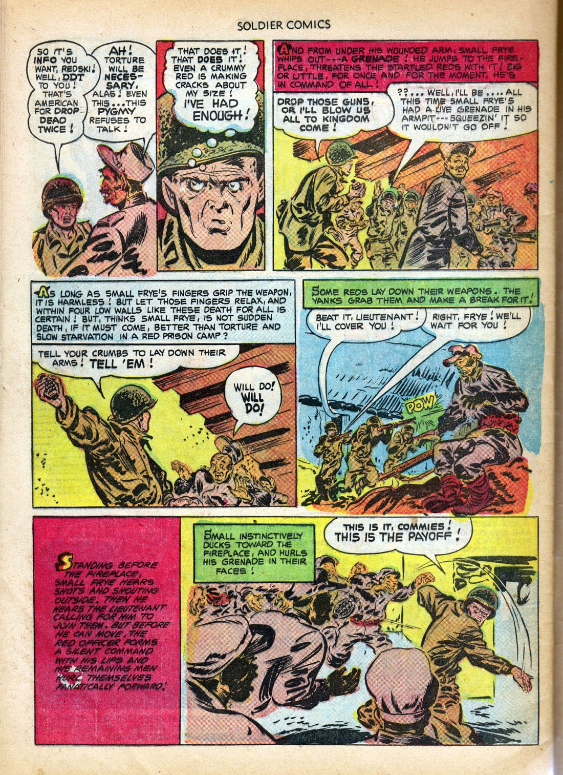 Read online Soldier Comics comic -  Issue #7 - 32