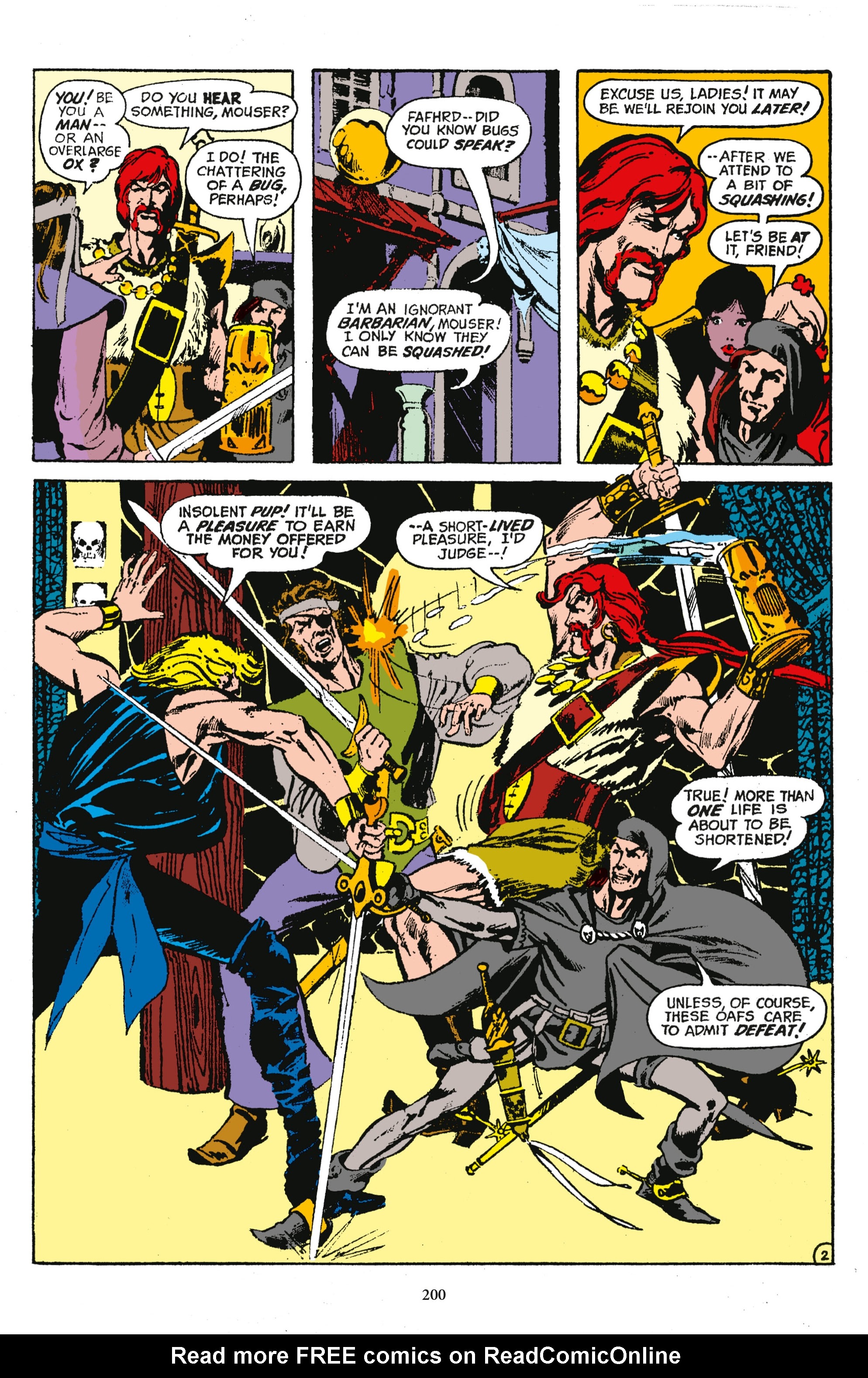 Read online Fafhrd and the Gray Mouser Omnibus comic -  Issue # TPB (Part 2) - 99
