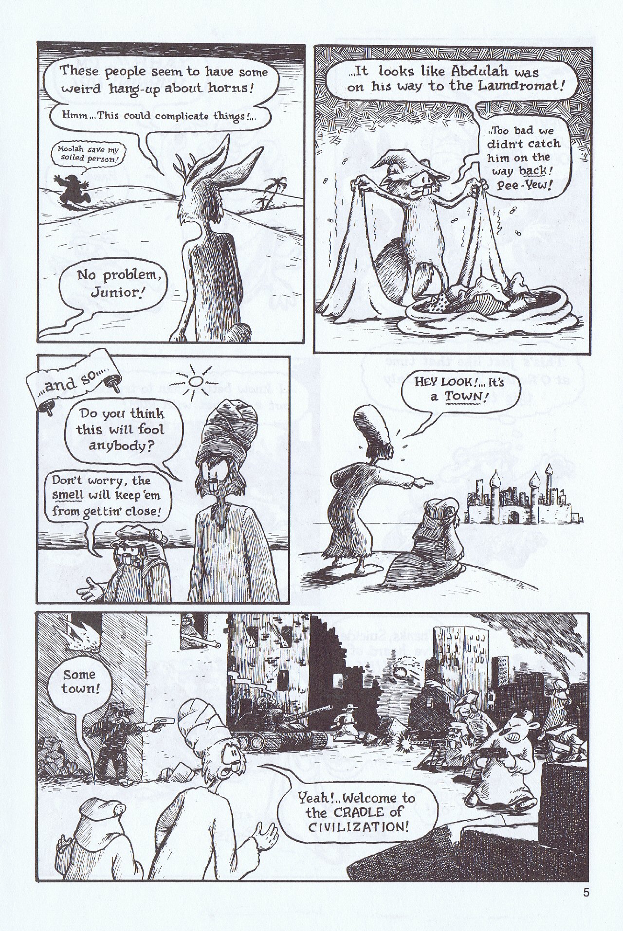 Read online Tales Of The Jackalope comic -  Issue #3 - 7