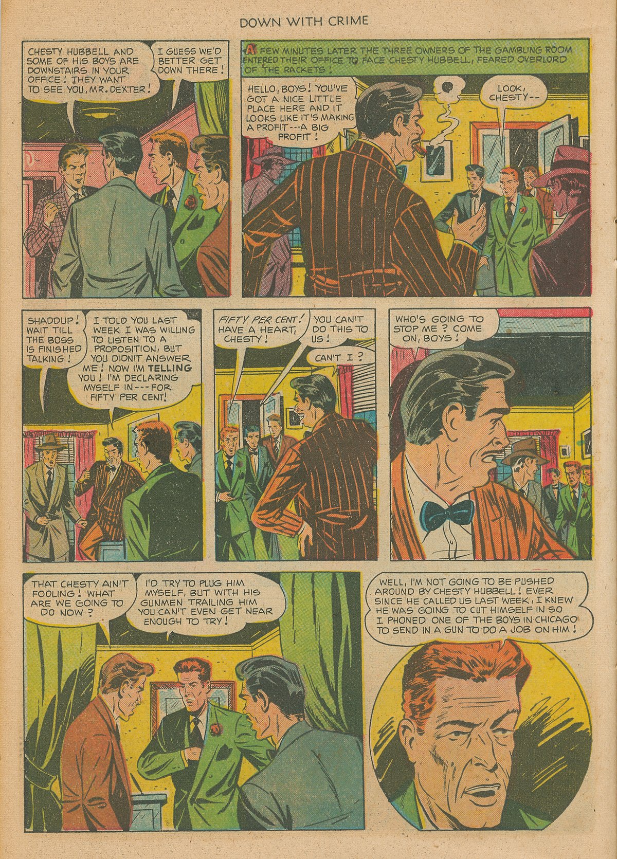 Read online Down With Crime comic -  Issue #5 - 14