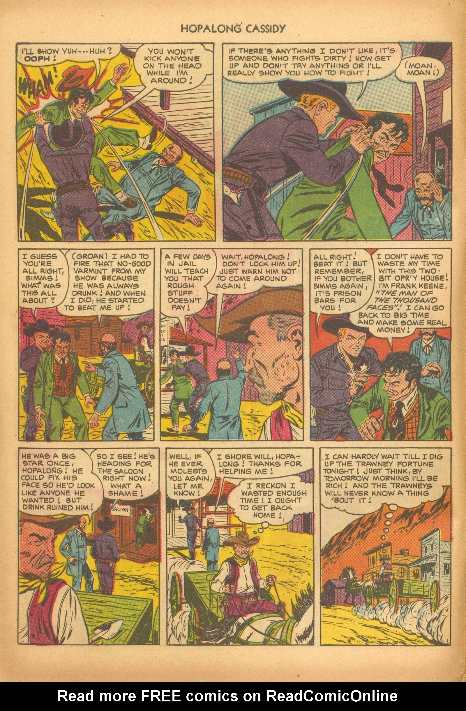 Read online Hopalong Cassidy comic -  Issue #68 - 6