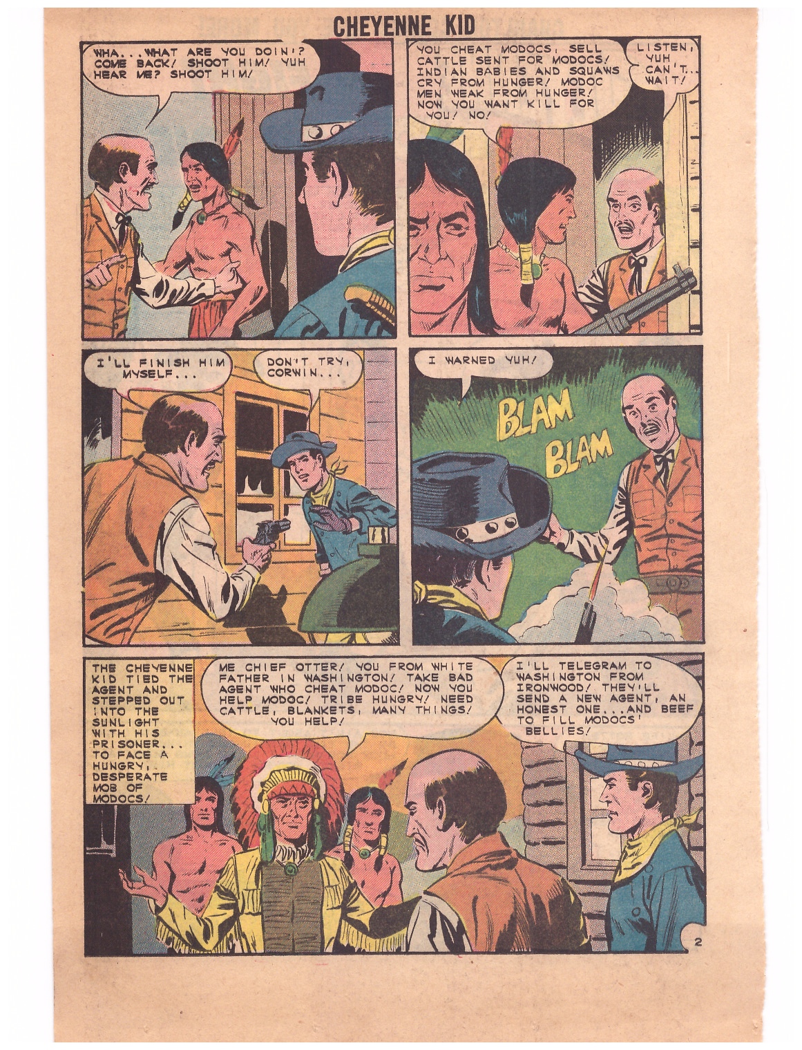 Read online Cheyenne Kid comic -  Issue #46 - 12