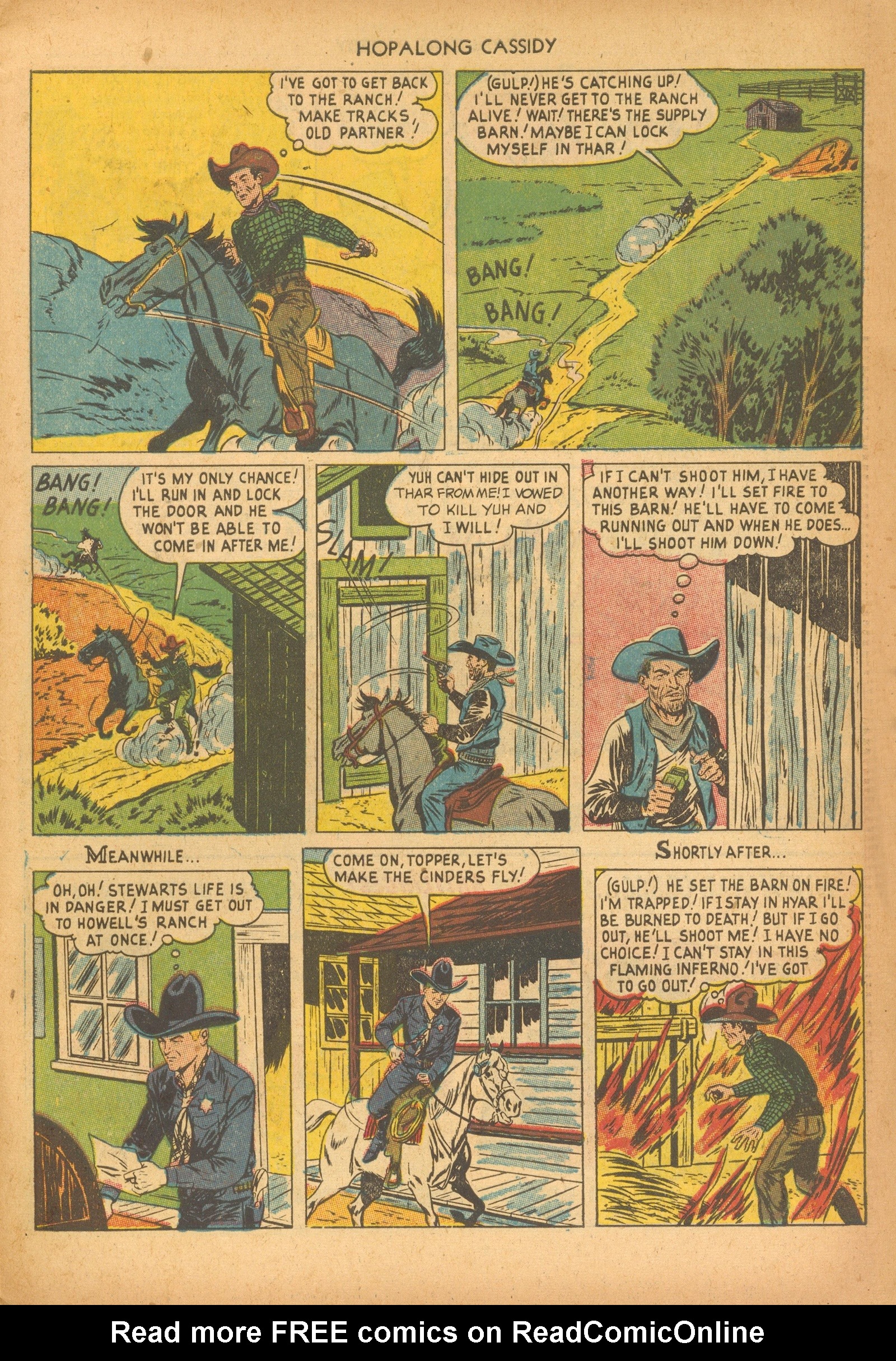 Read online Hopalong Cassidy comic -  Issue #73 - 31