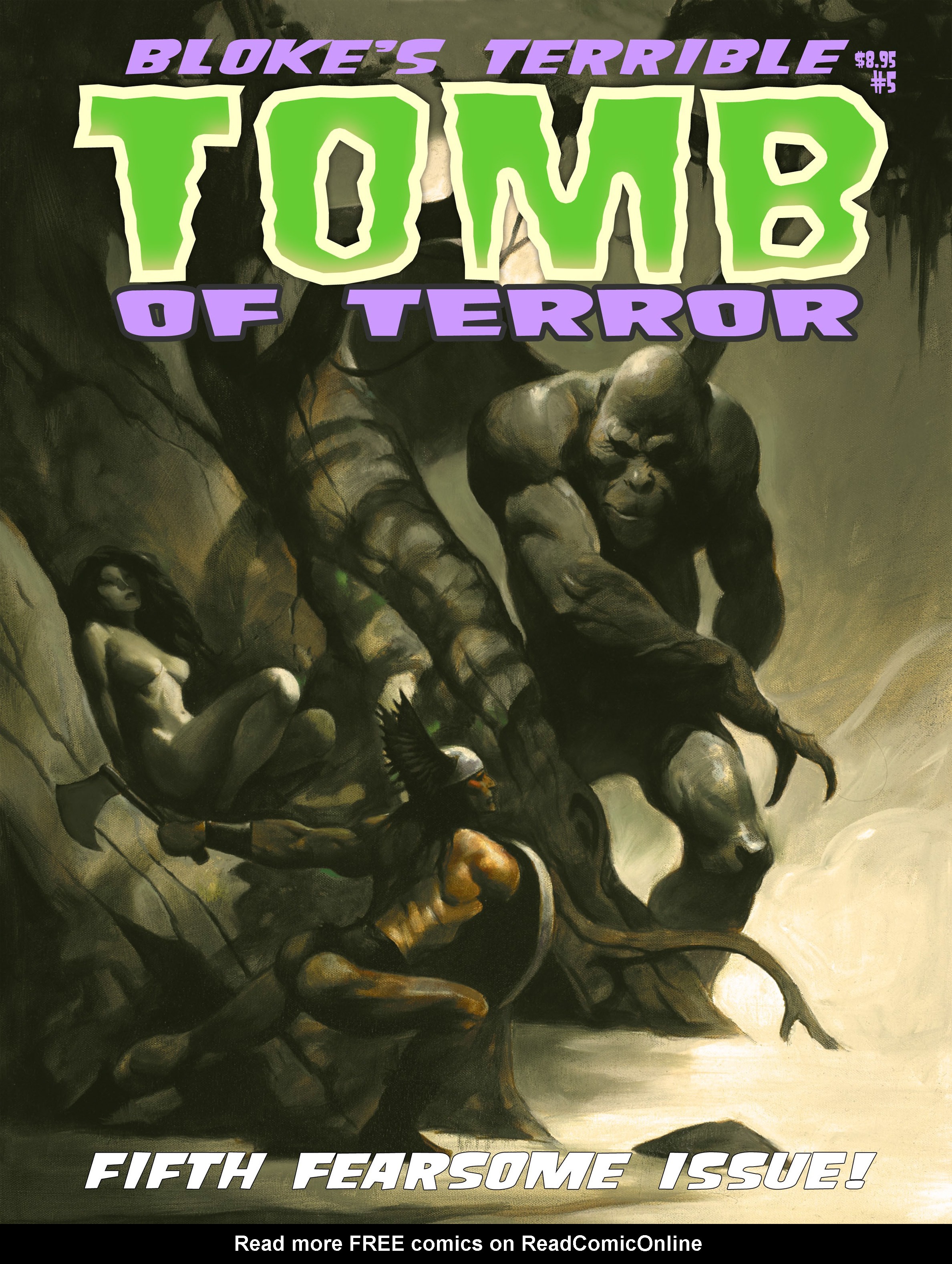 Read online Bloke's Terrible Tomb Of Terror comic -  Issue #5 - 1