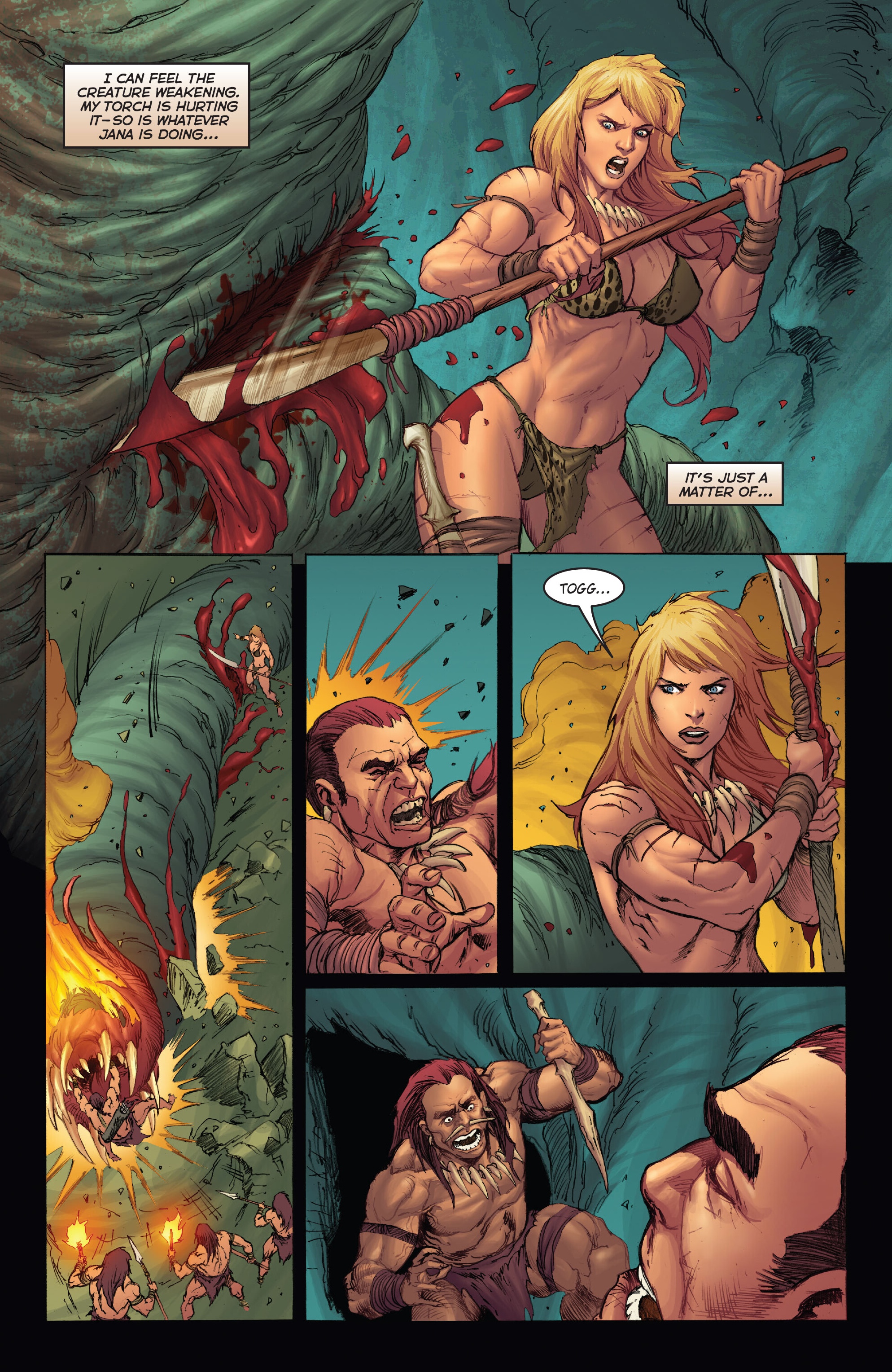 Read online Frank Cho's Jungle Girl: The Complete Omnibus comic -  Issue # TPB (Part 2) - 17