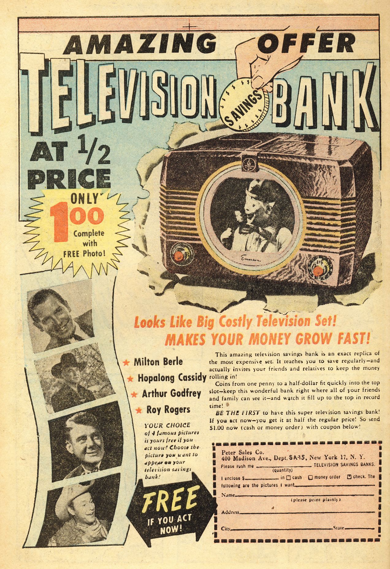 Read online Straight Arrow comic -  Issue #15 - 34