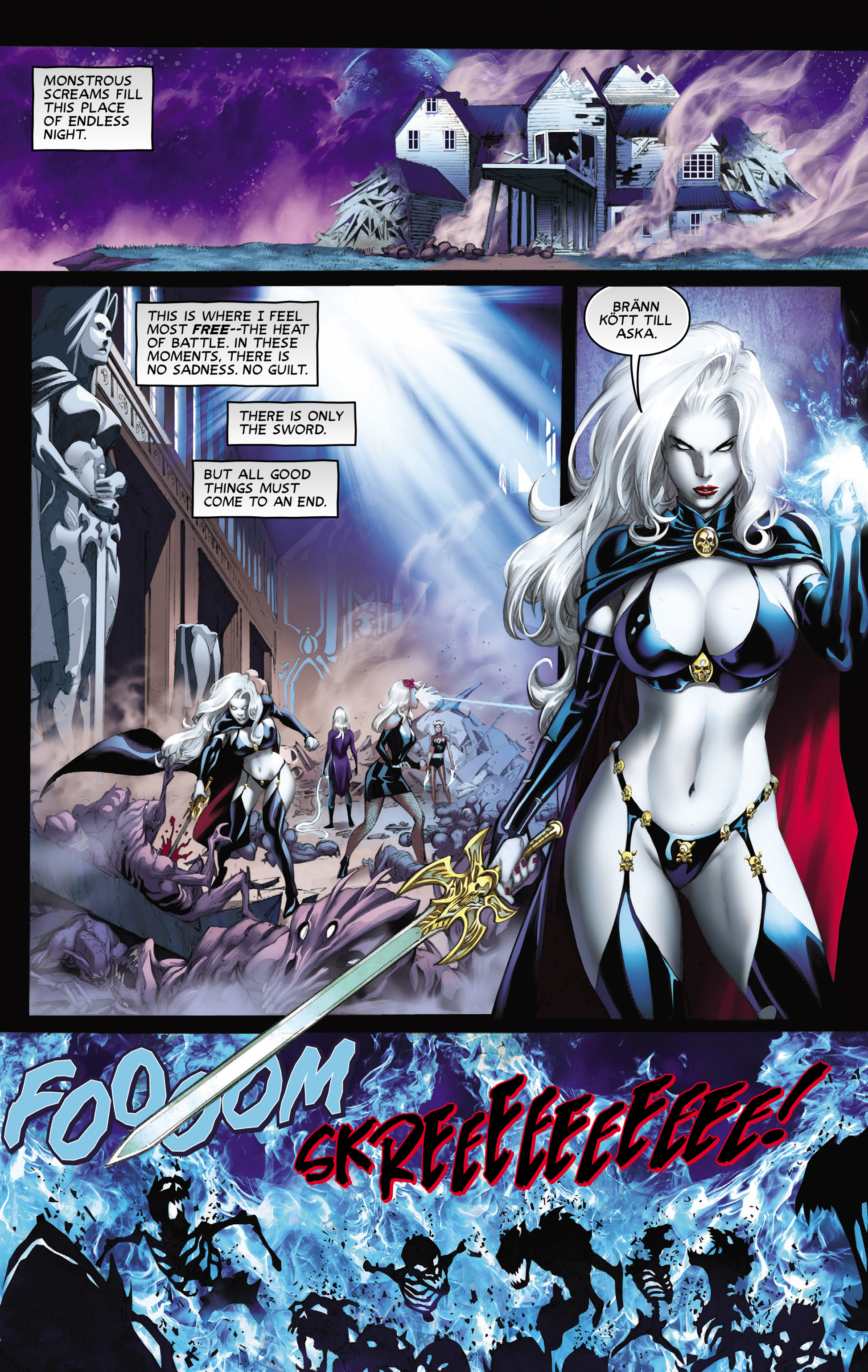 Read online Lady Death: Cataclysmic Majesty comic -  Issue # Full - 52