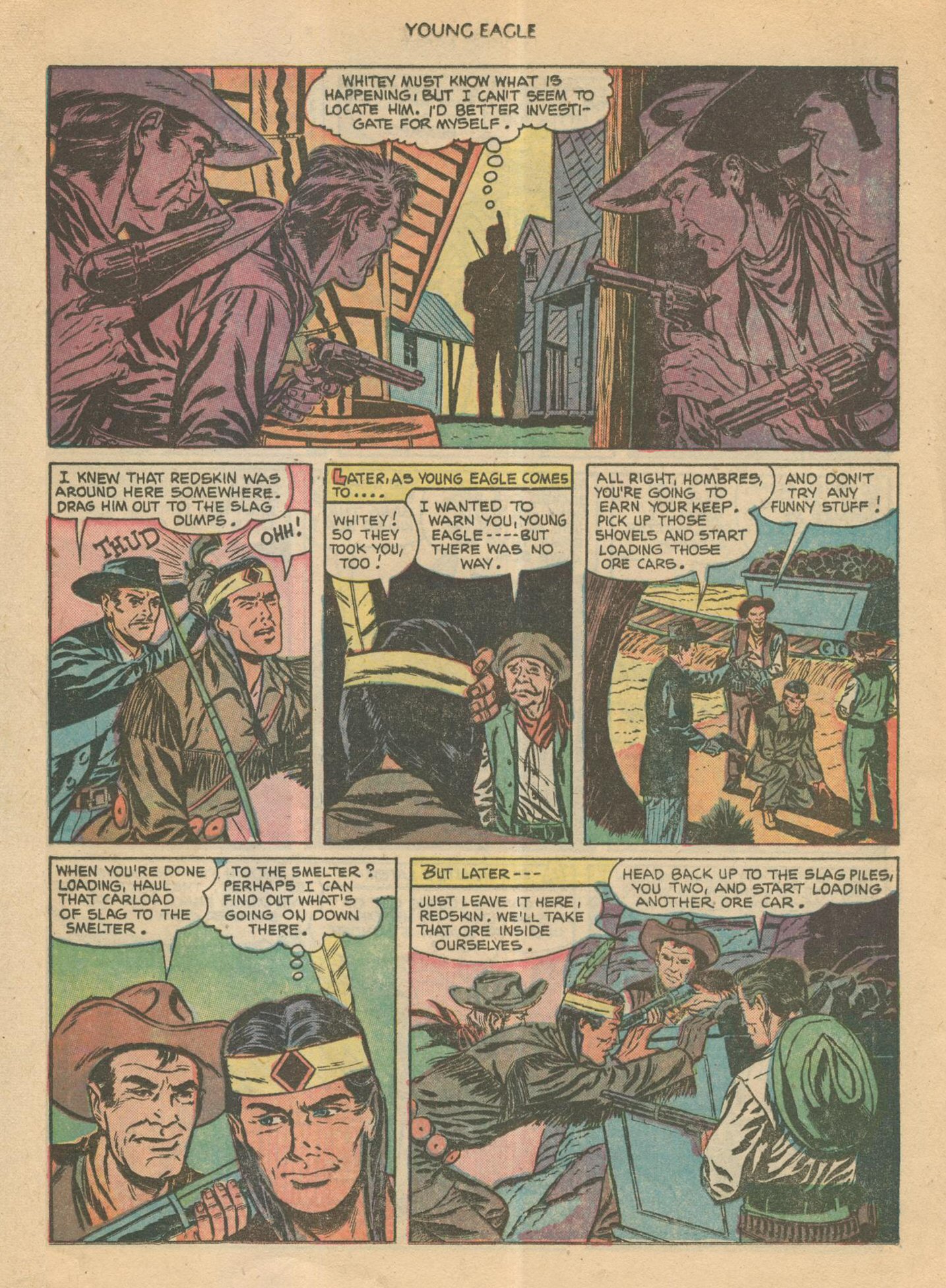 Read online Young Eagle comic -  Issue #9 - 28