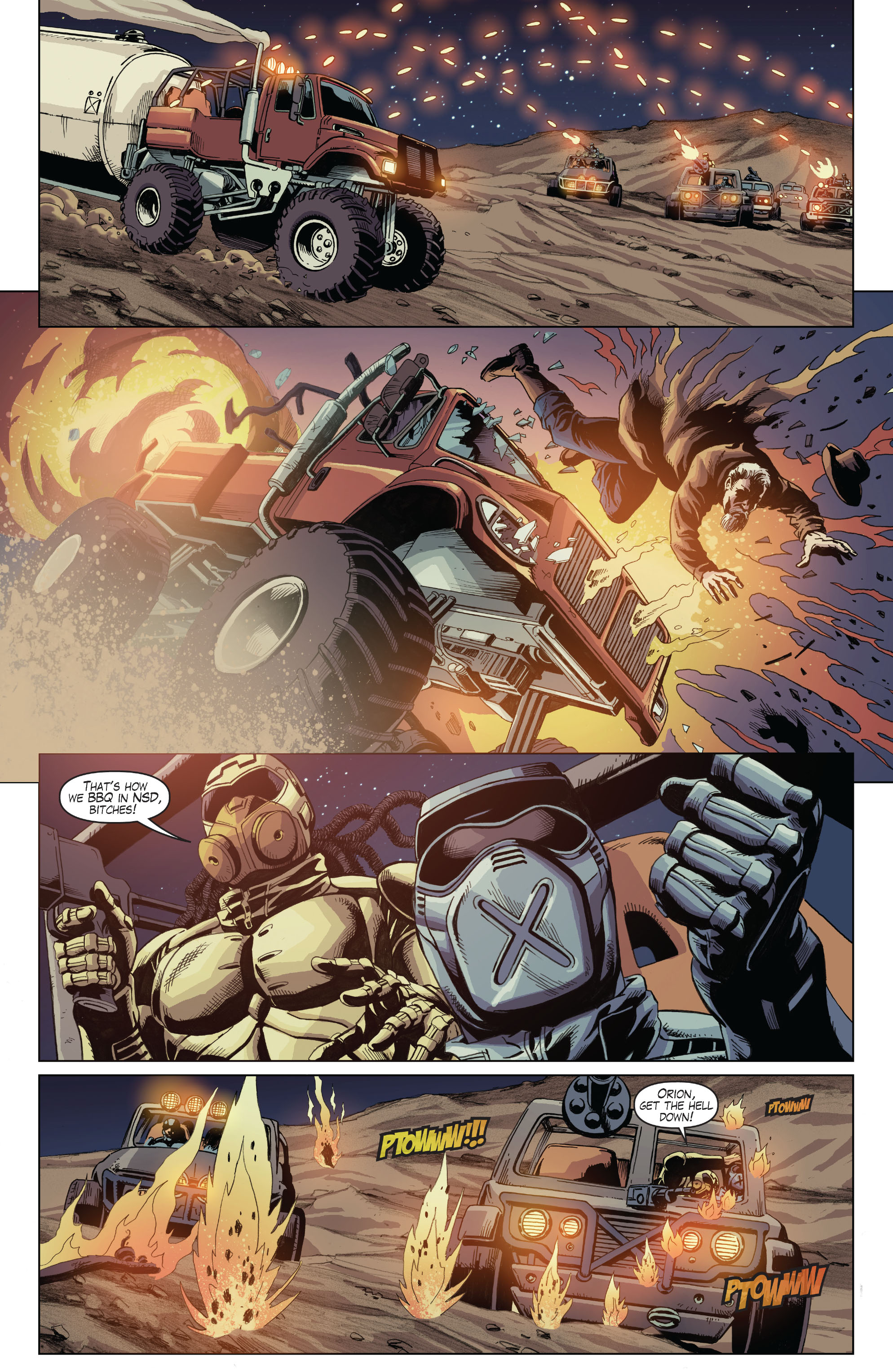 Read online Marksmen comic -  Issue #4 - 4