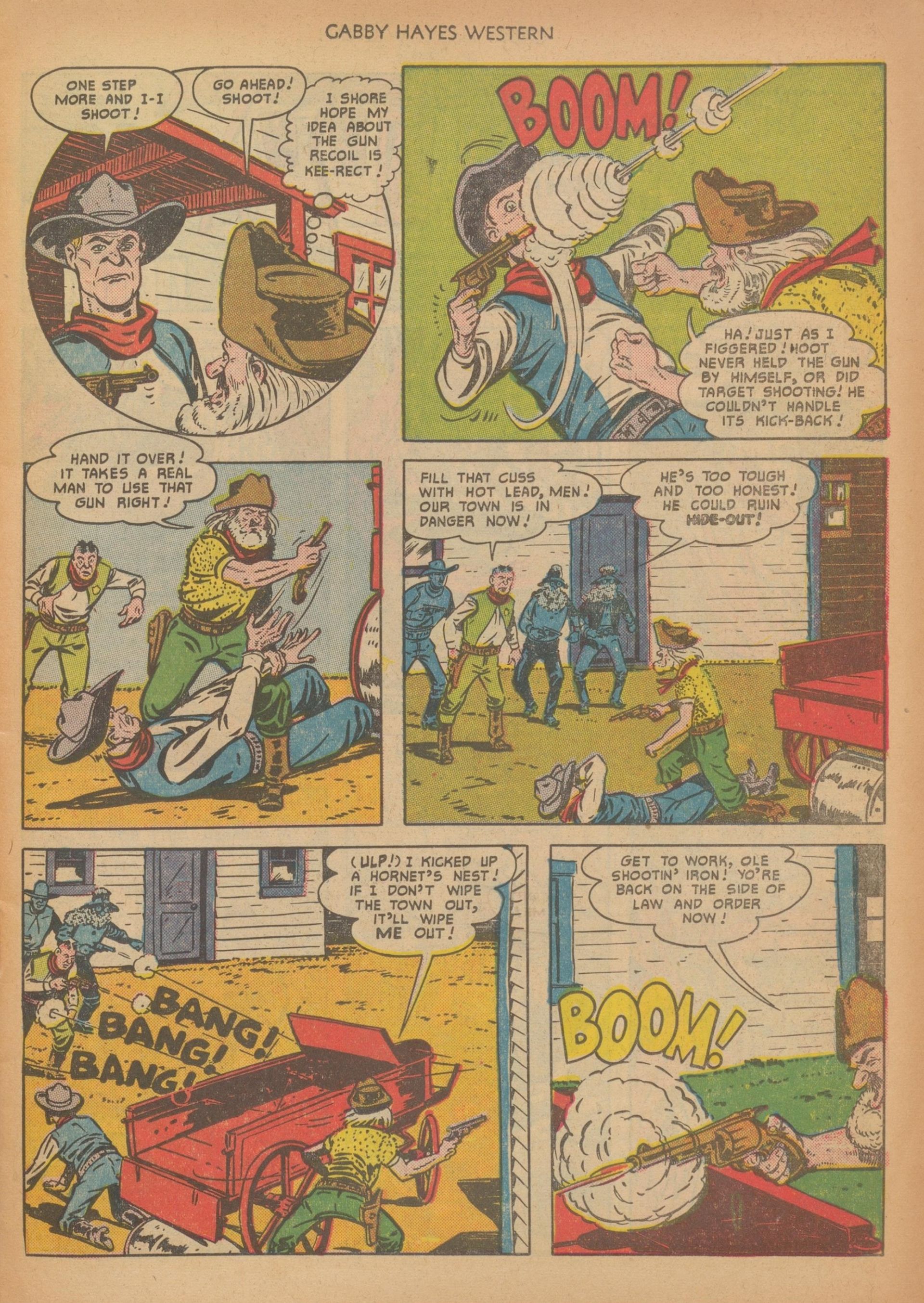 Read online Gabby Hayes Western comic -  Issue #29 - 11