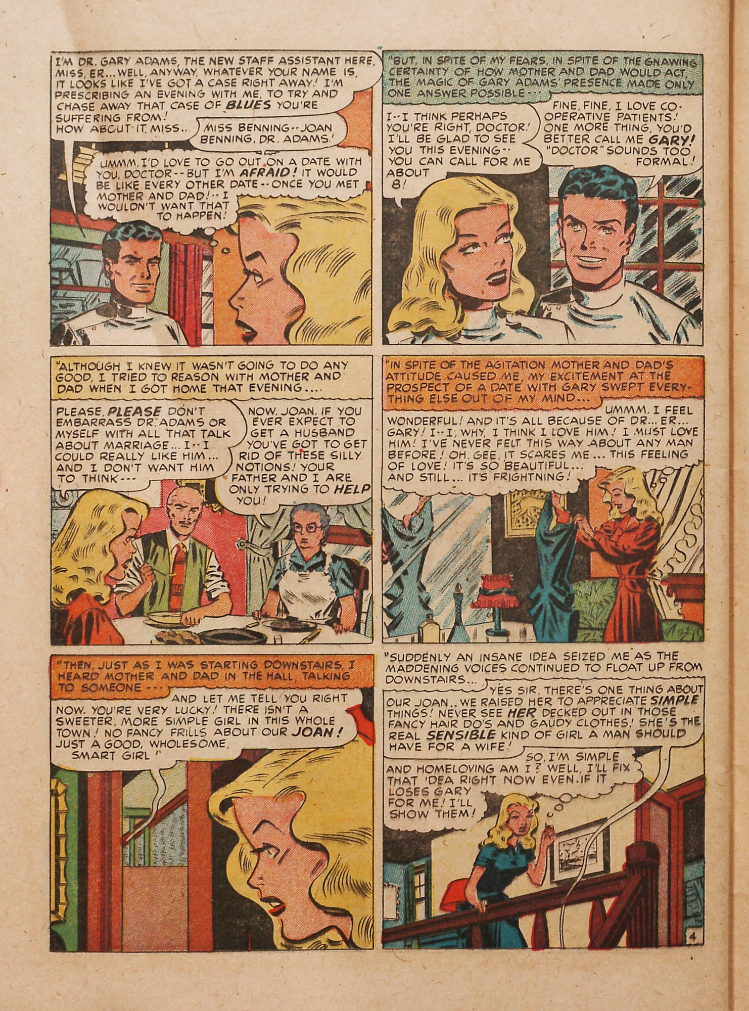 Read online Young Love (1949) comic -  Issue #2 - 44