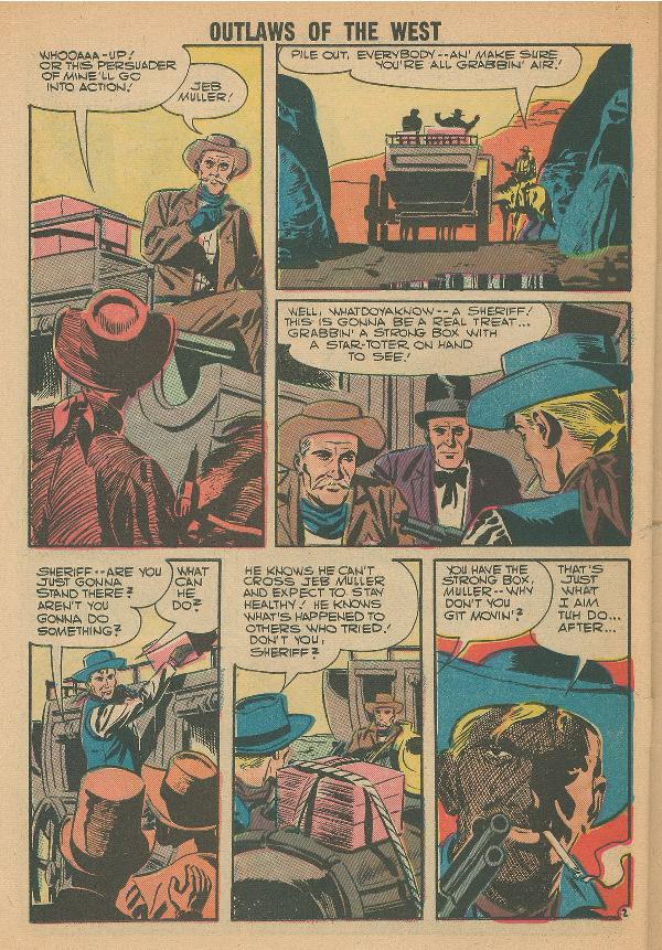 Read online Outlaws of the West comic -  Issue #11 - 27