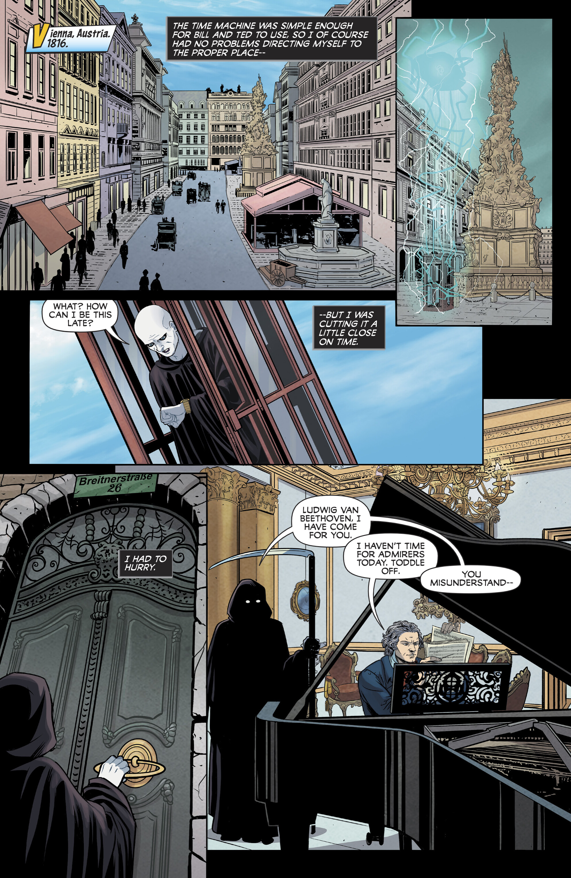 Read online Bill & Ted Present Death comic -  Issue # Full - 9