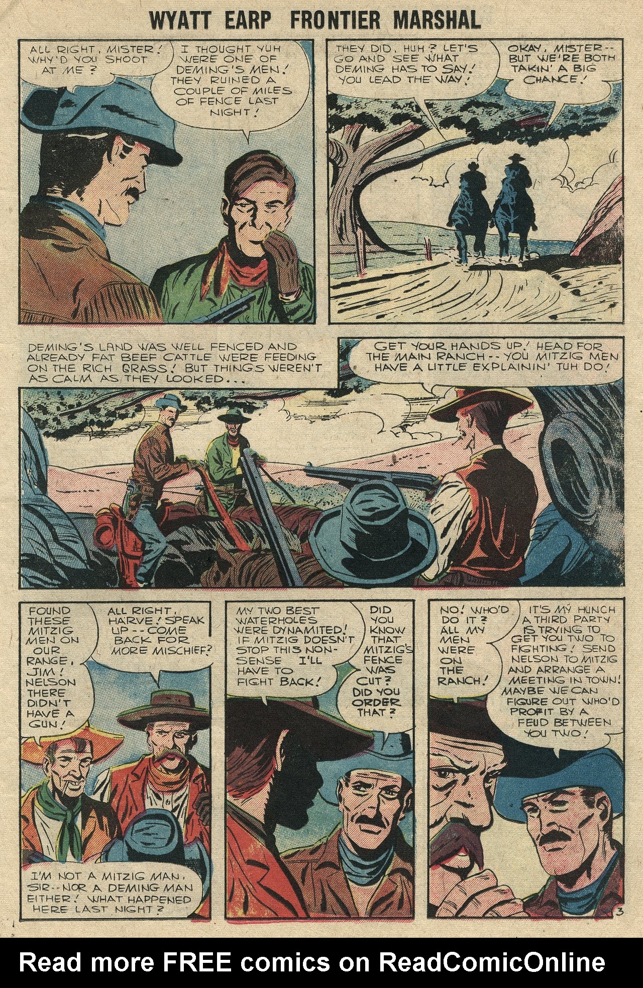 Read online Wyatt Earp Frontier Marshal comic -  Issue #14 - 23