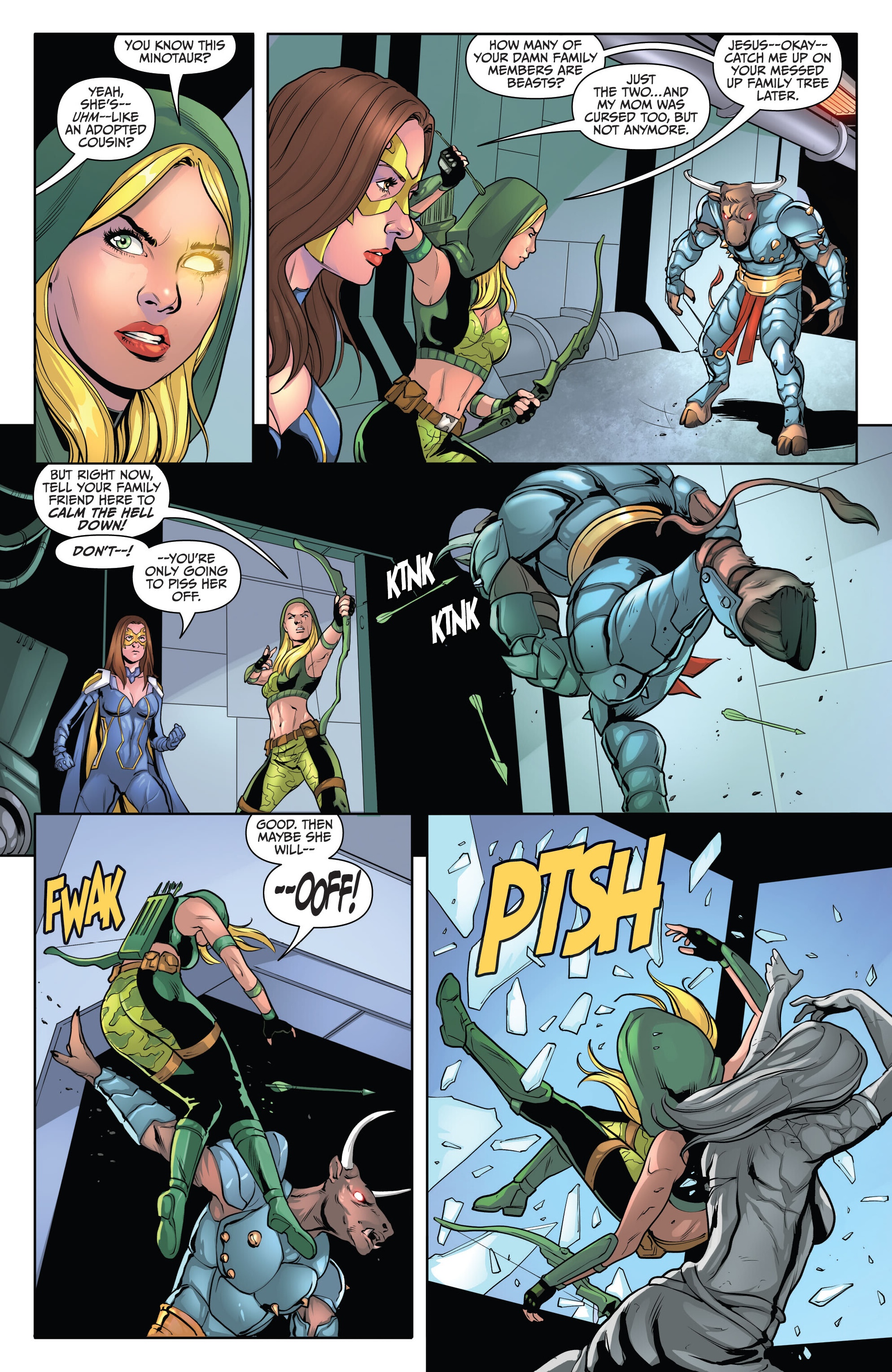 Read online Fairy Tale Team Up: Robyn Hood & Belle comic -  Issue # Full - 40
