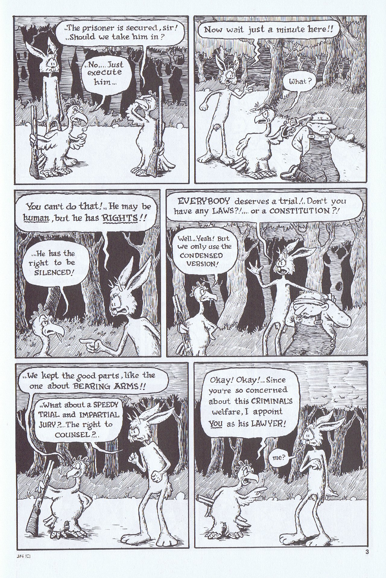 Read online Tales Of The Jackalope comic -  Issue #4 - 5