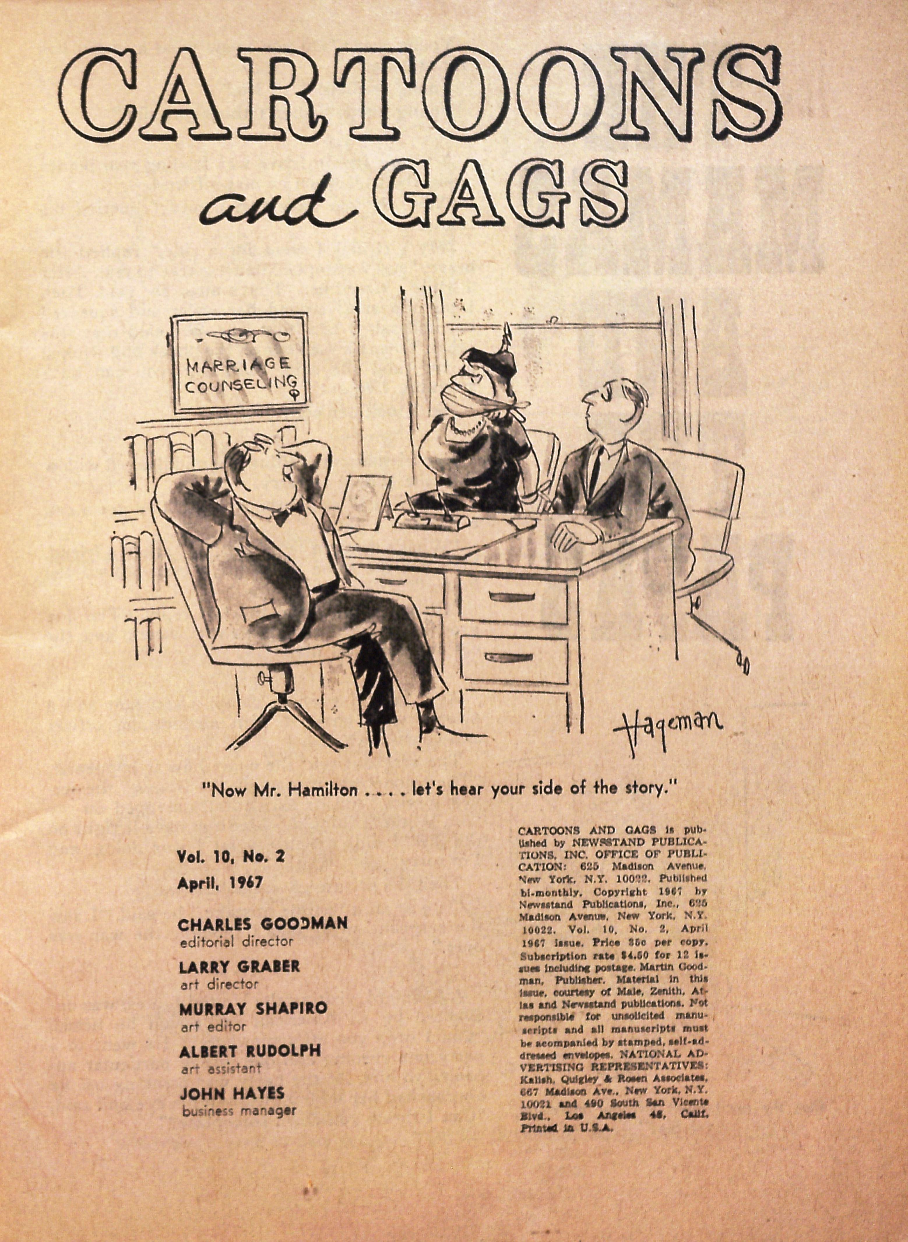Read online Cartoons and Gags comic -  Issue #45 - 3
