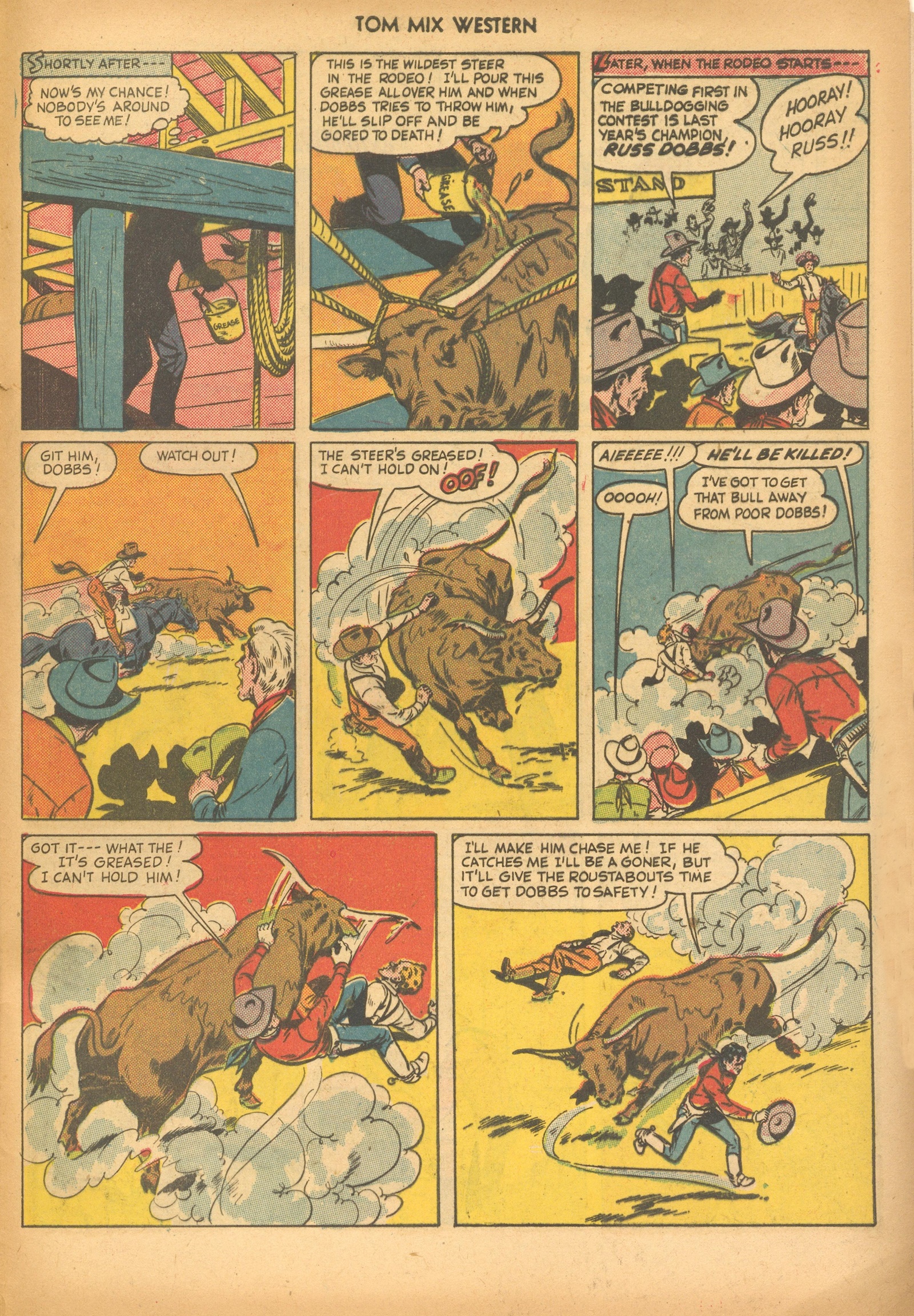 Read online Tom Mix Western (1948) comic -  Issue #30 - 29