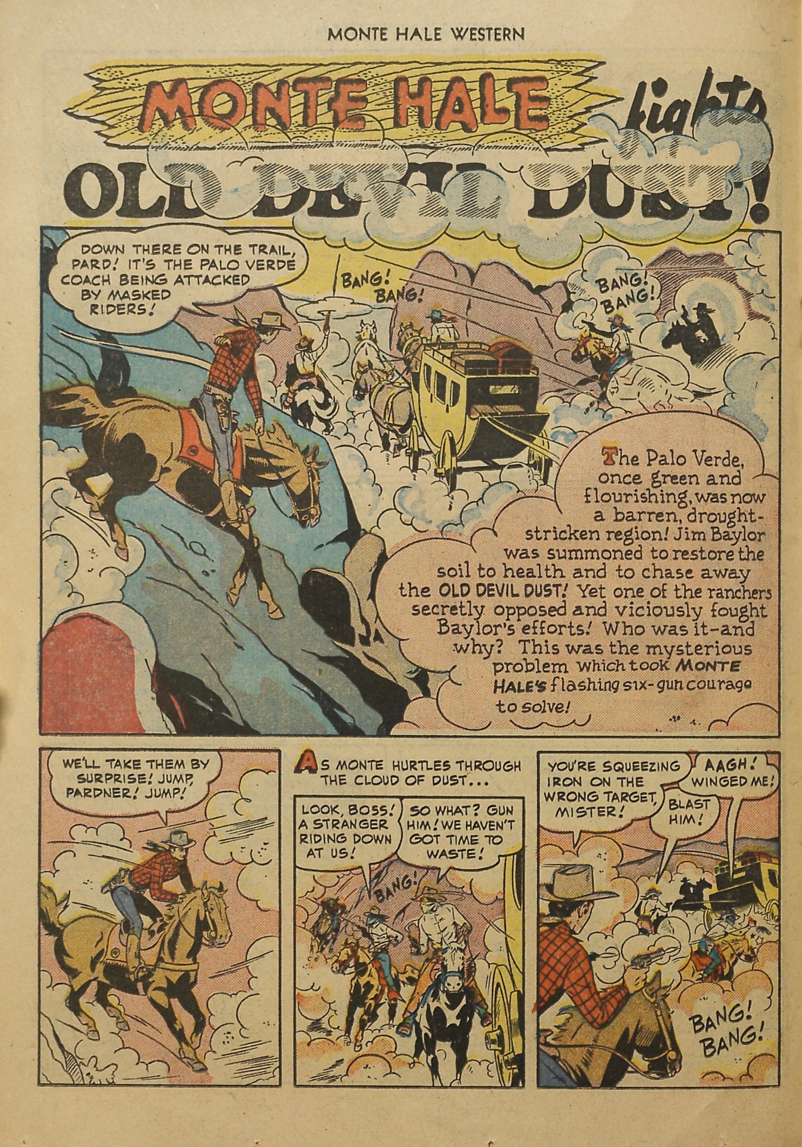 Read online Monte Hale Western comic -  Issue #52 - 26