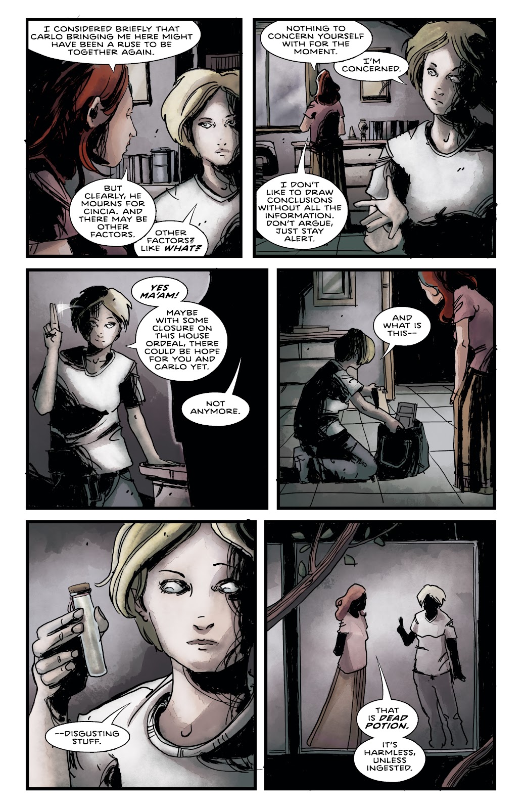 The Case of the Bleeding Wall issue 3 - Page 4