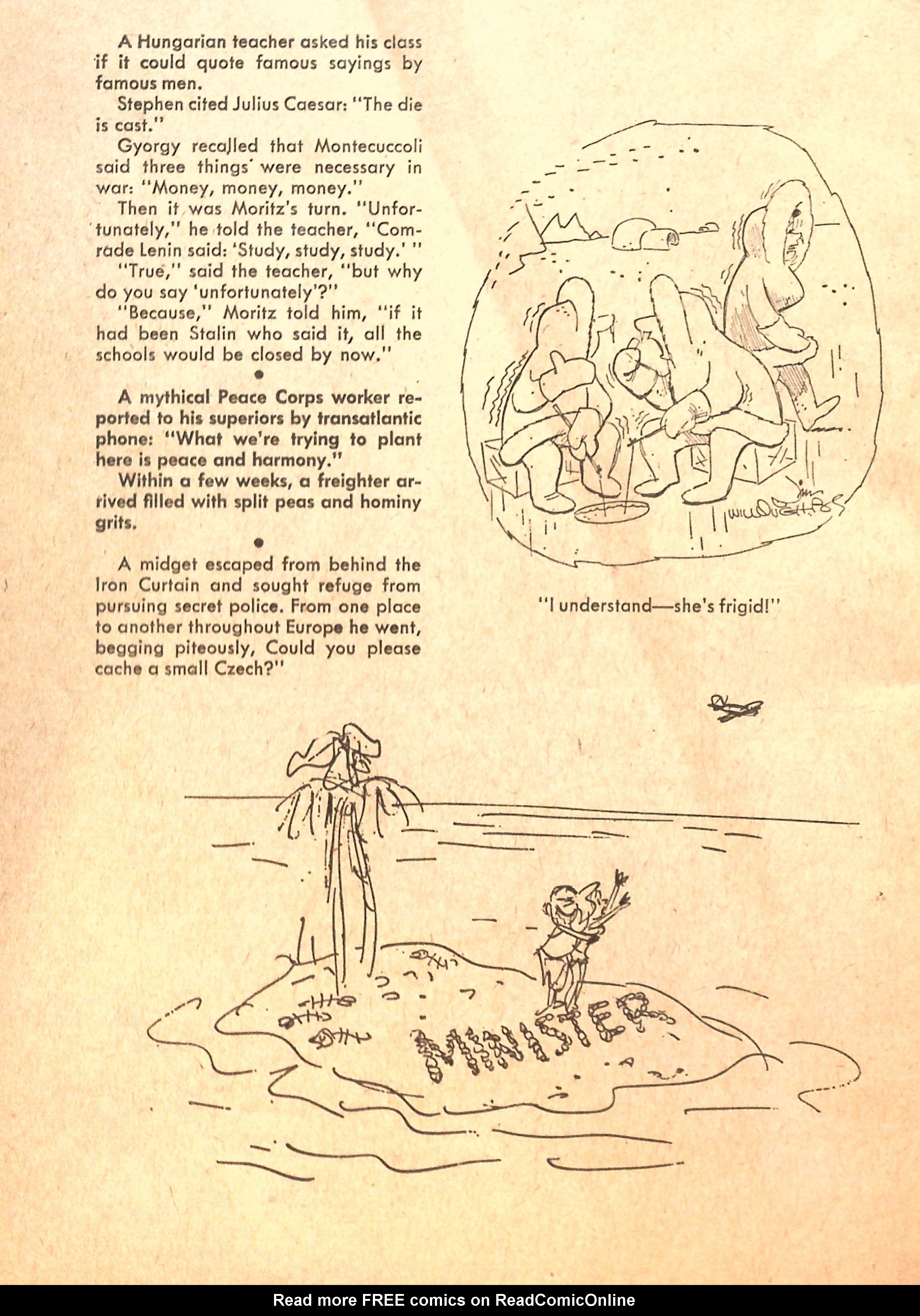 Read online Cartoons and Gags comic -  Issue #21 - 48