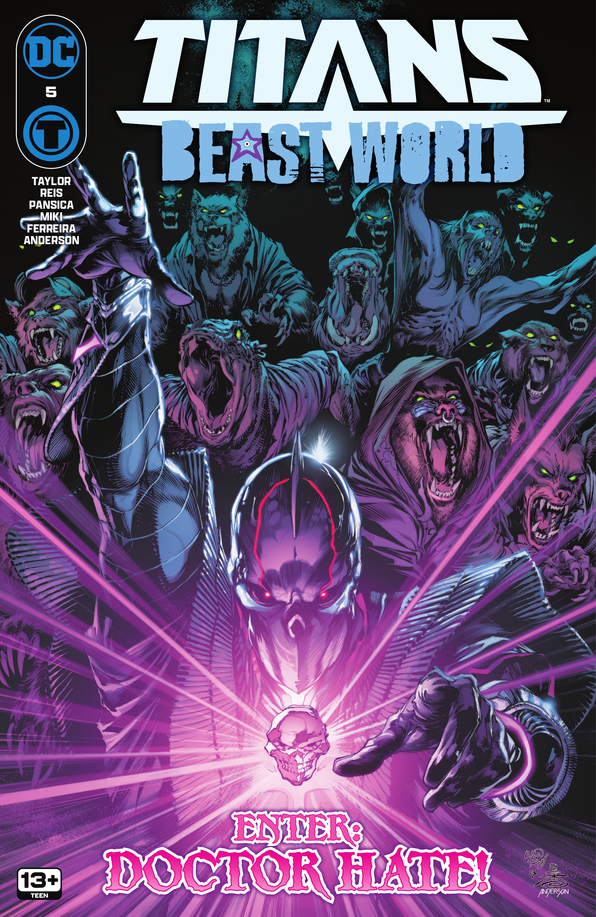Read online Titans: Beast World comic -  Issue #5 - 1