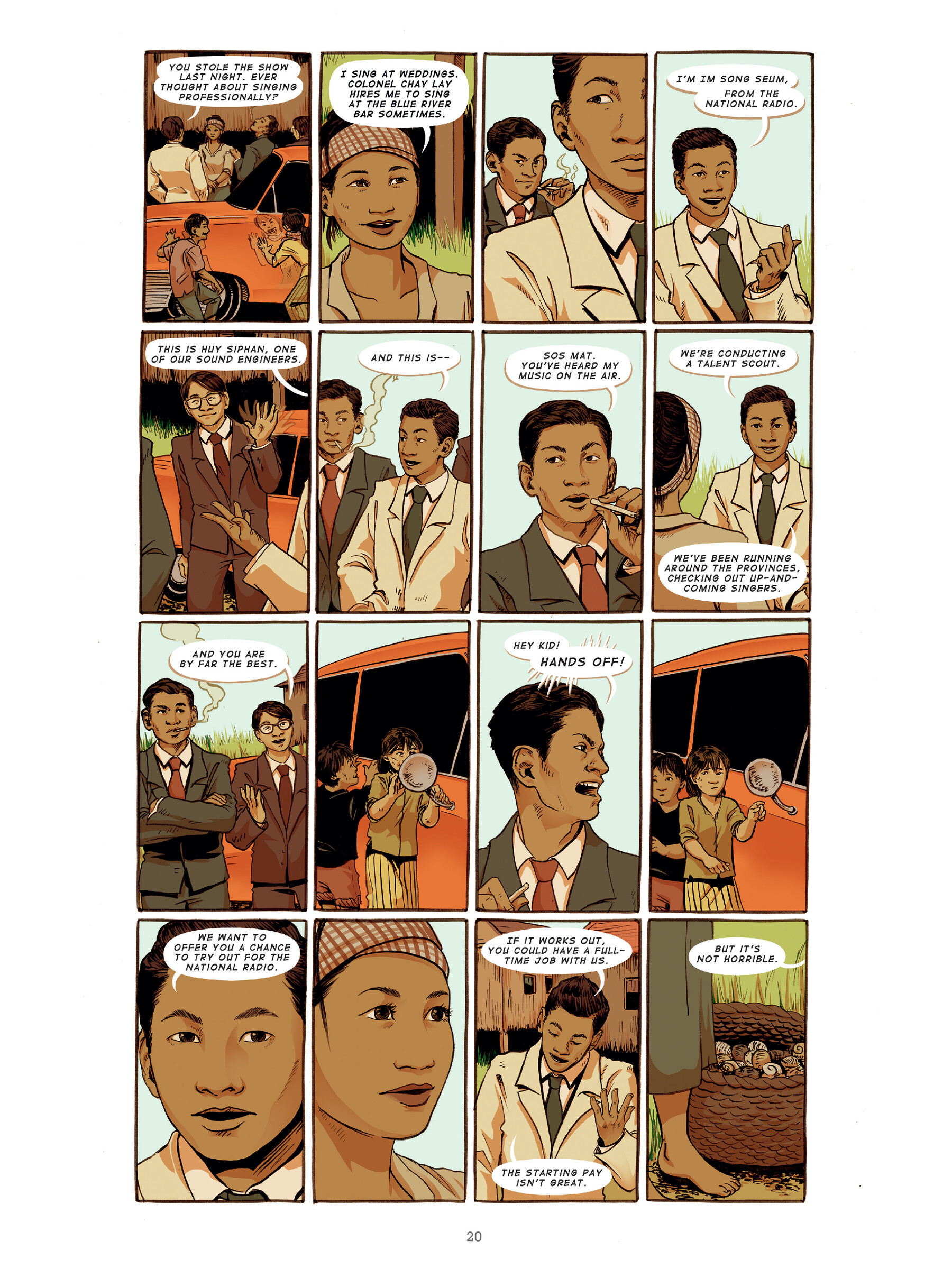 Read online The Golden Voice: The Ballad of Cambodian Rock's Lost Queen comic -  Issue # TPB (Part 1) - 19