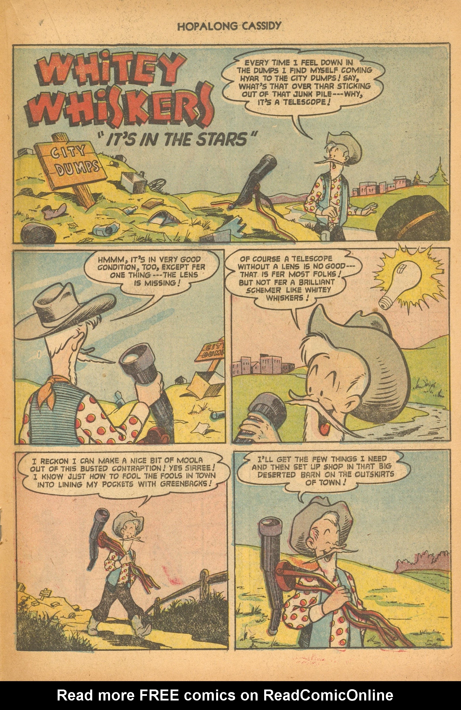 Read online Hopalong Cassidy comic -  Issue #81 - 19