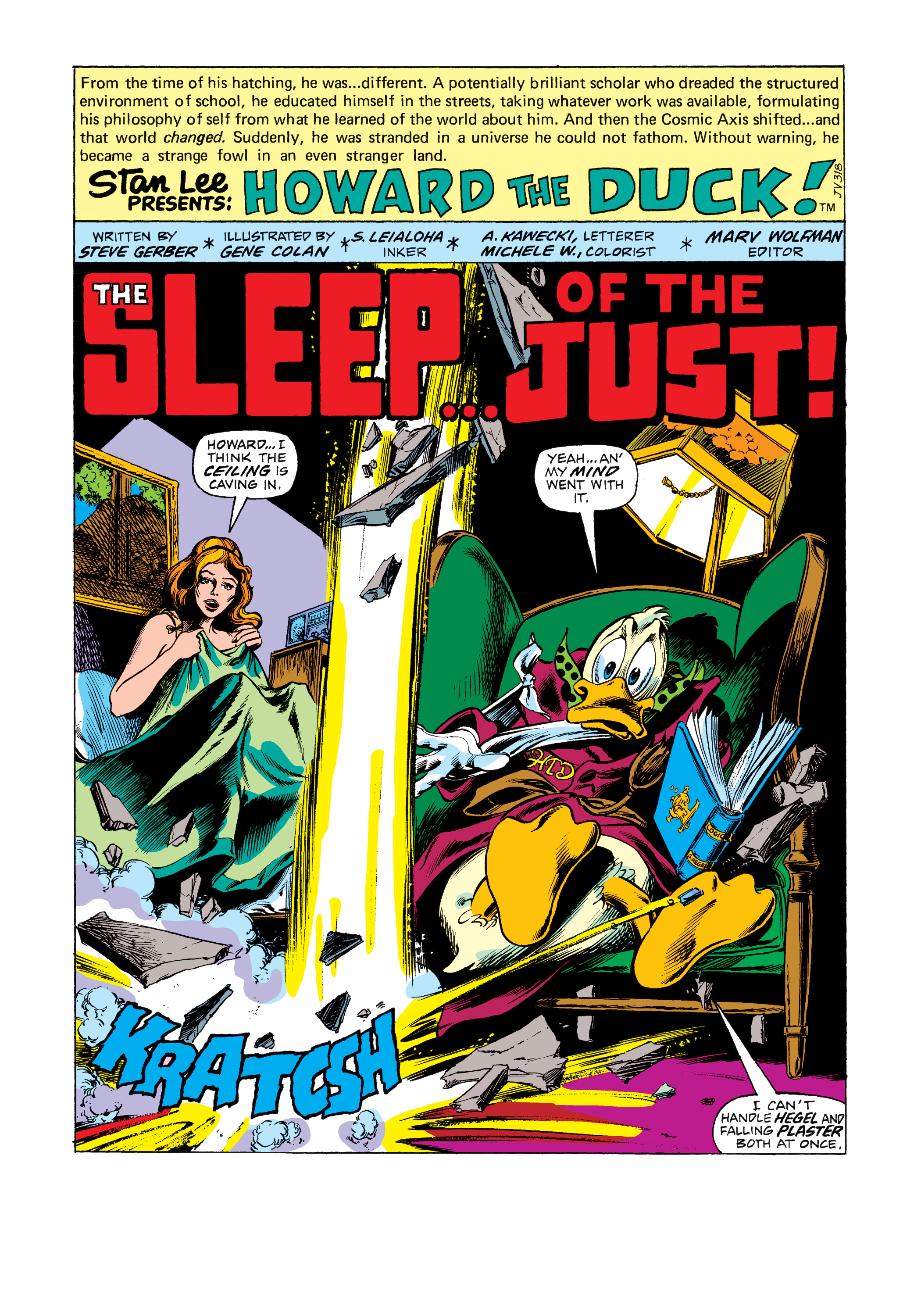 Read online Marvel Masterworks: Howard the Duck comic -  Issue # TPB 1 (Part 2) - 4