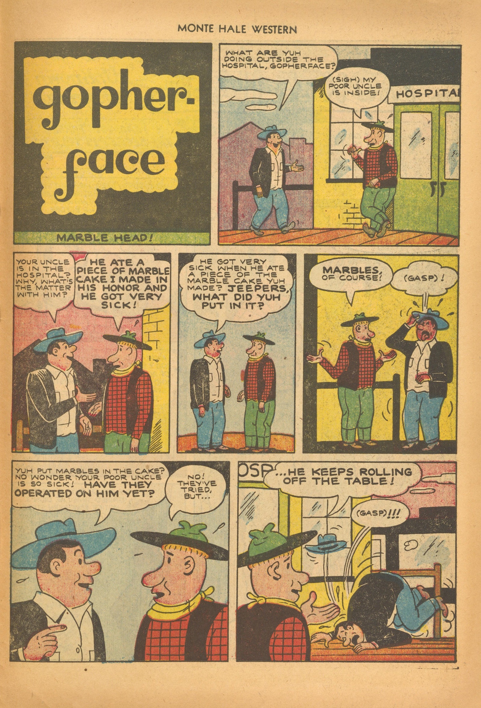 Read online Monte Hale Western comic -  Issue #73 - 27