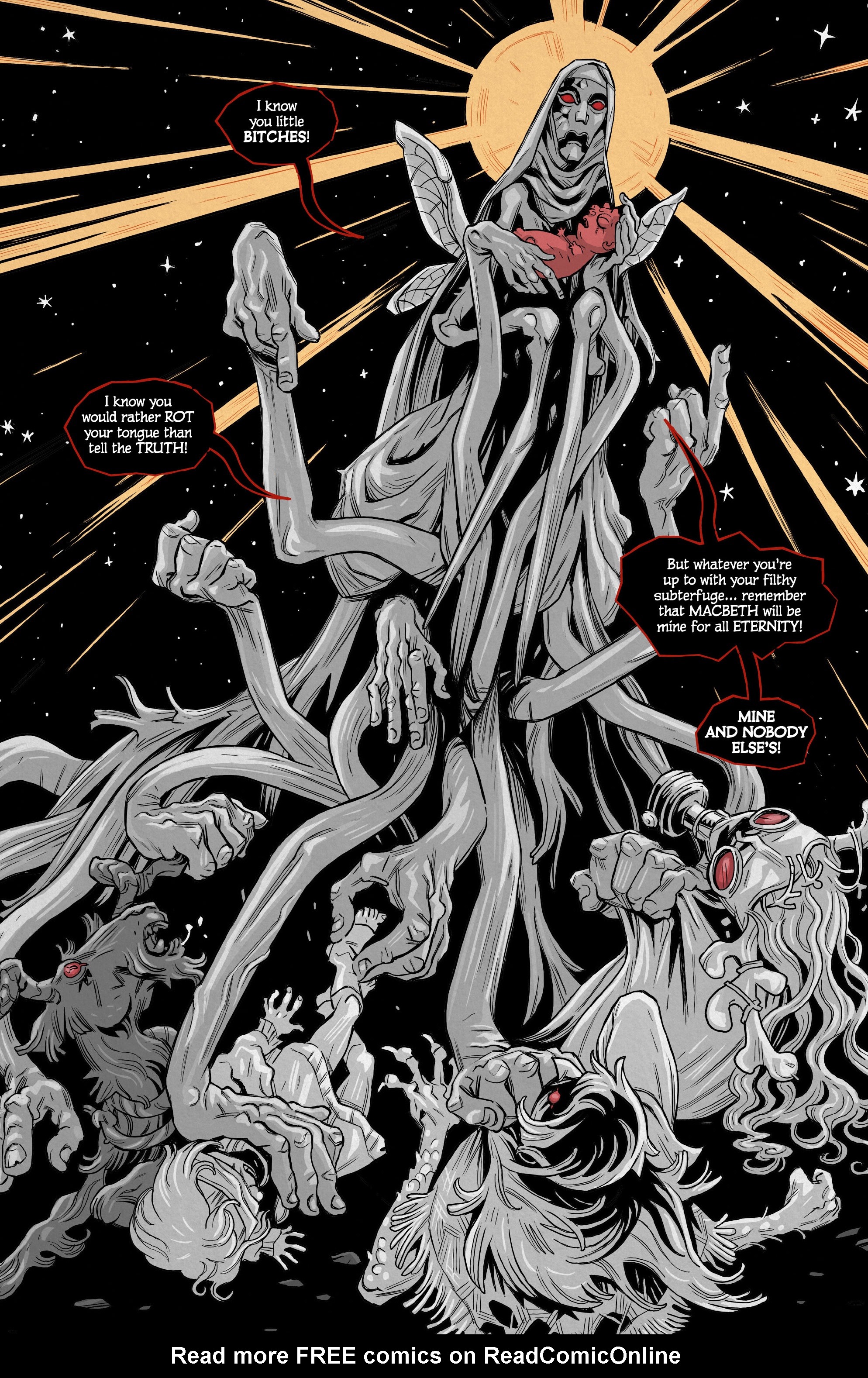 Read online Macbeth: A Tale of Horror comic -  Issue # TPB - 44