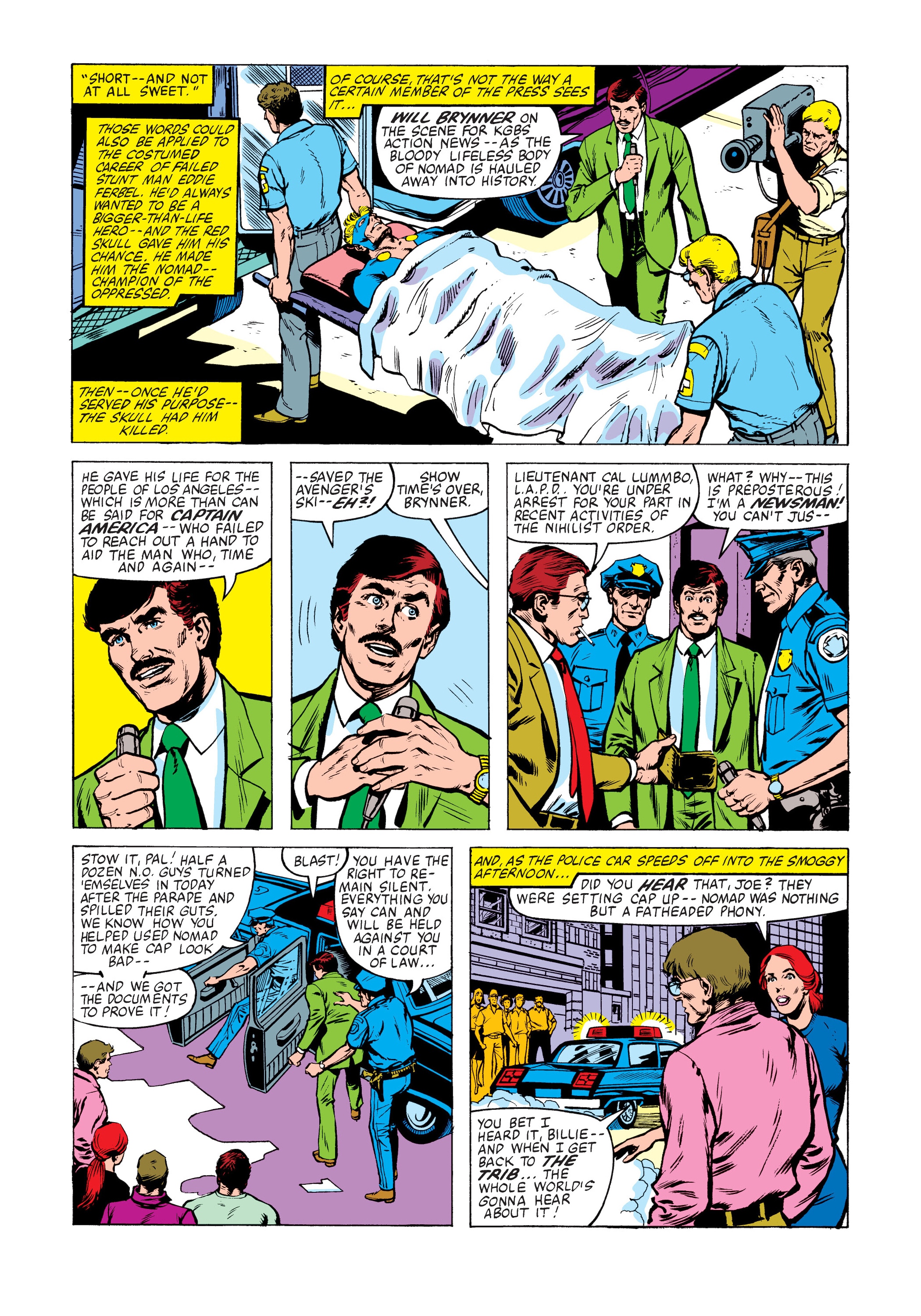 Read online Marvel Masterworks: Captain America comic -  Issue # TPB 15 (Part 1) - 63