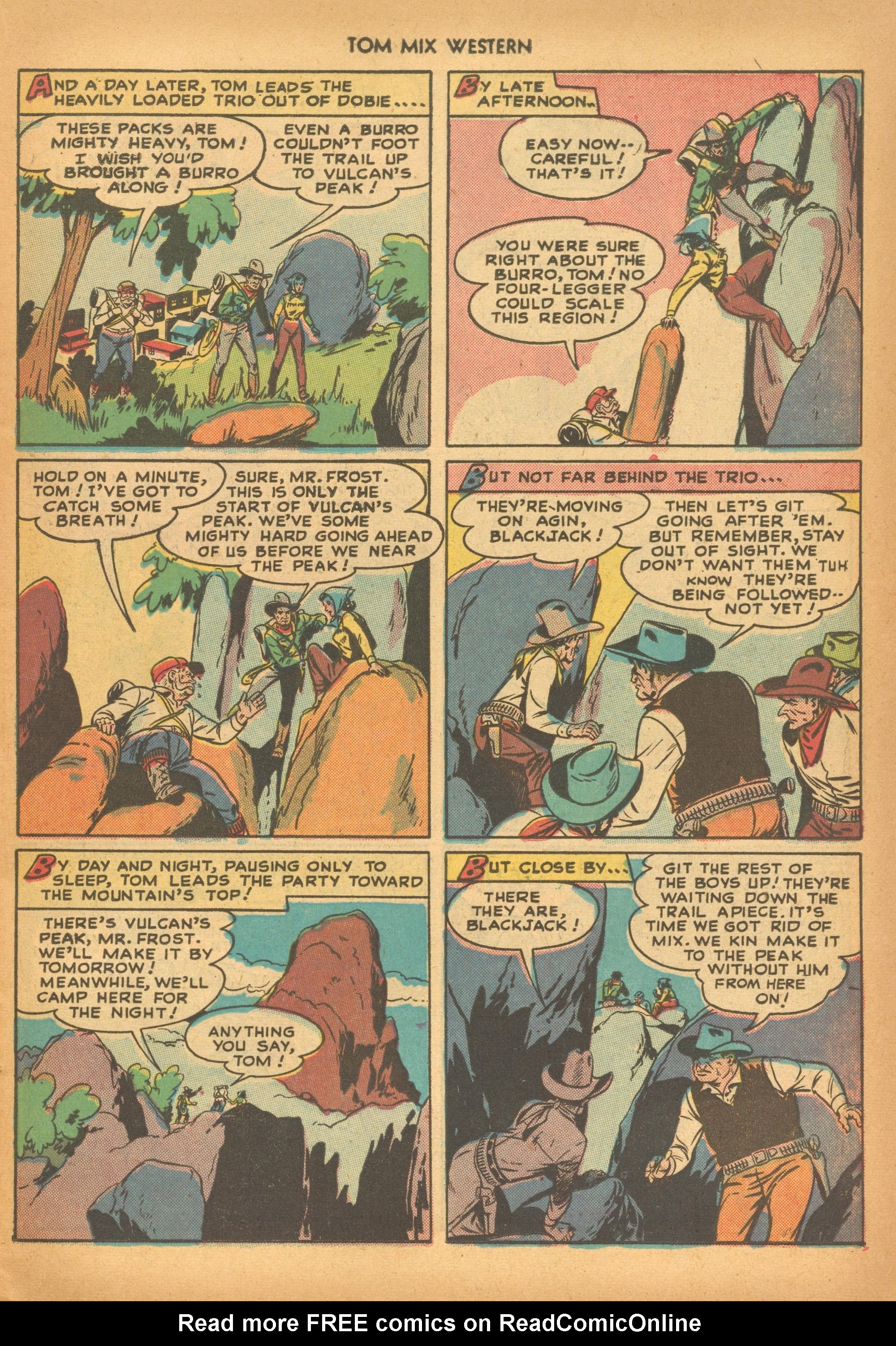 Read online Tom Mix Western (1948) comic -  Issue #16 - 15