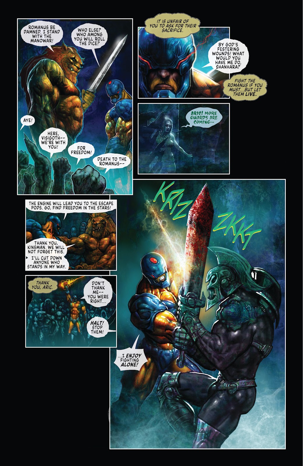 X-O Manowar Unconquered issue 4 - Page 16