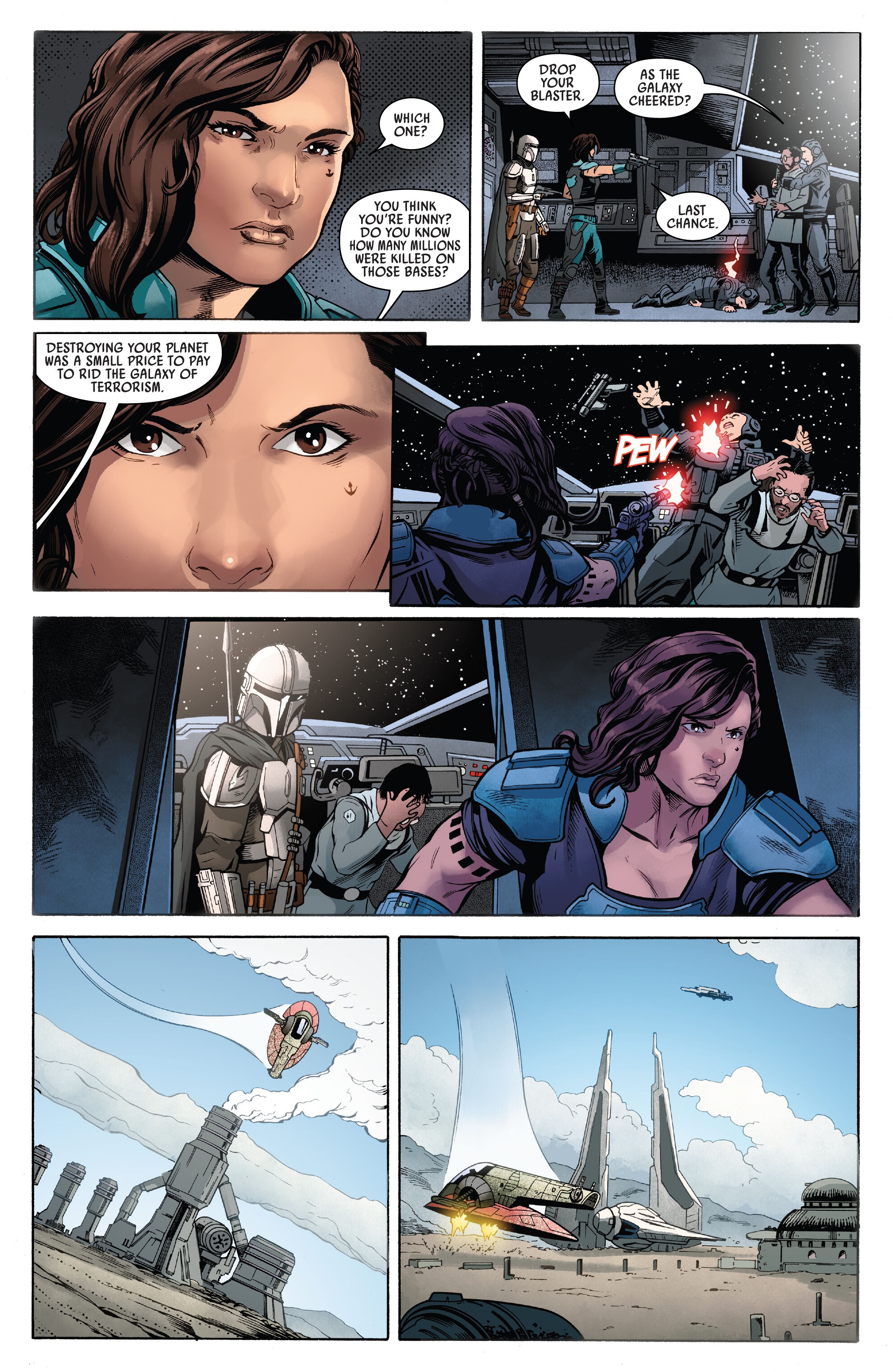 Read online Star Wars: The Mandalorian Season 2 comic -  Issue #8 - 5