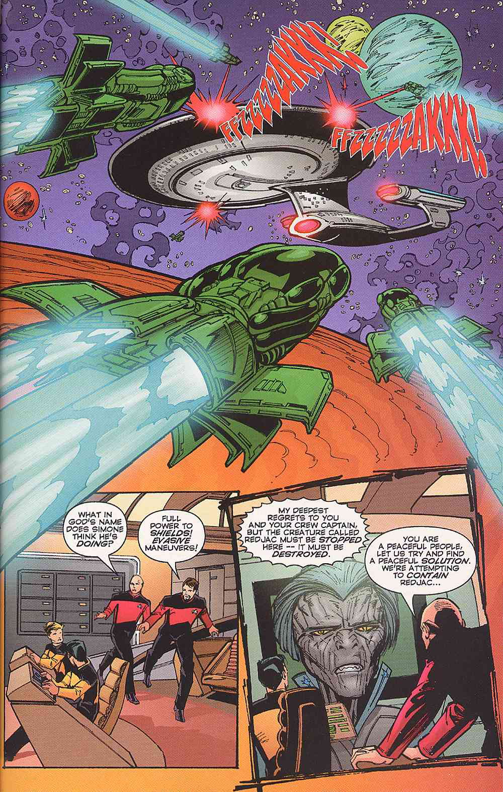 Read online Star Trek: The Next Generation: Embrace the Wolf comic -  Issue # Full - 25