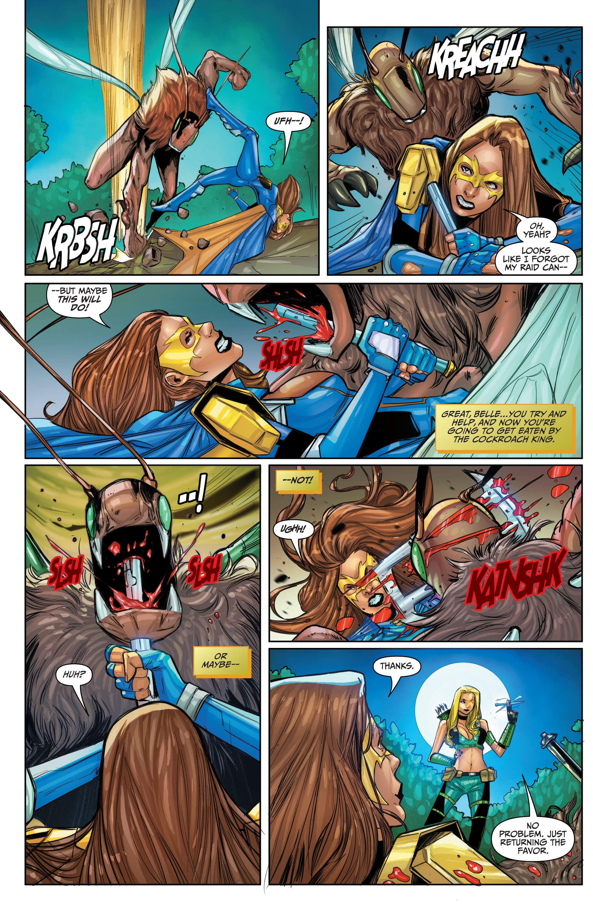 Read online Fairy Tale Team Up: Robyn Hood & Belle comic -  Issue # Full - 25