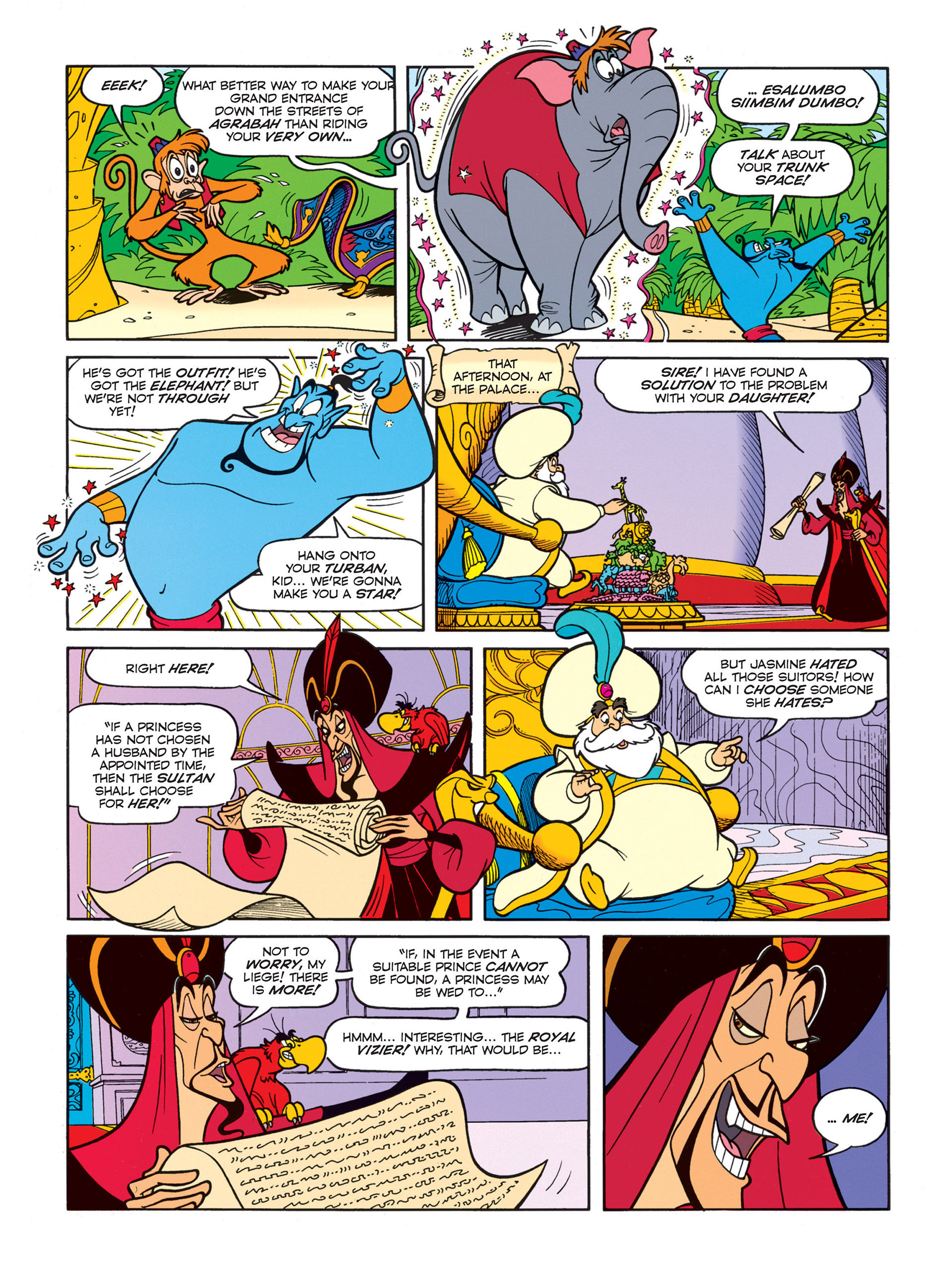 Read online Disney's Aladdin - The Official Movie Adaptation comic -  Issue # Full - 26